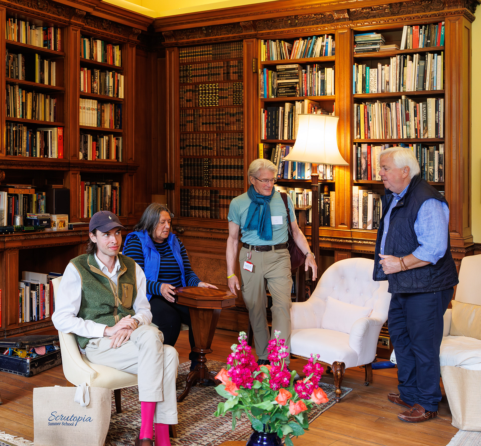 Pepijn, Sarah, Andy and Jeremy