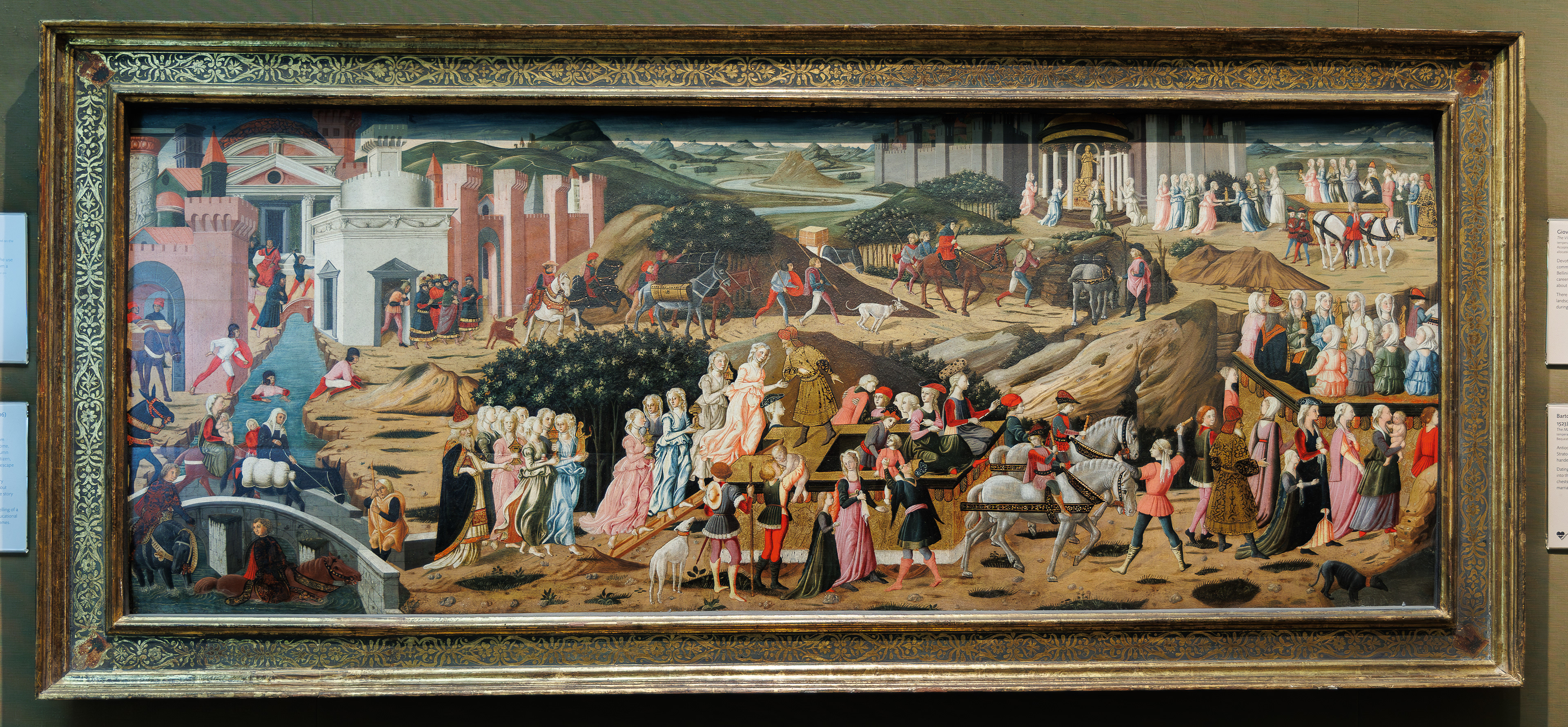 Biaggio di Antonio Tucci - The flight of the Vestal virgins