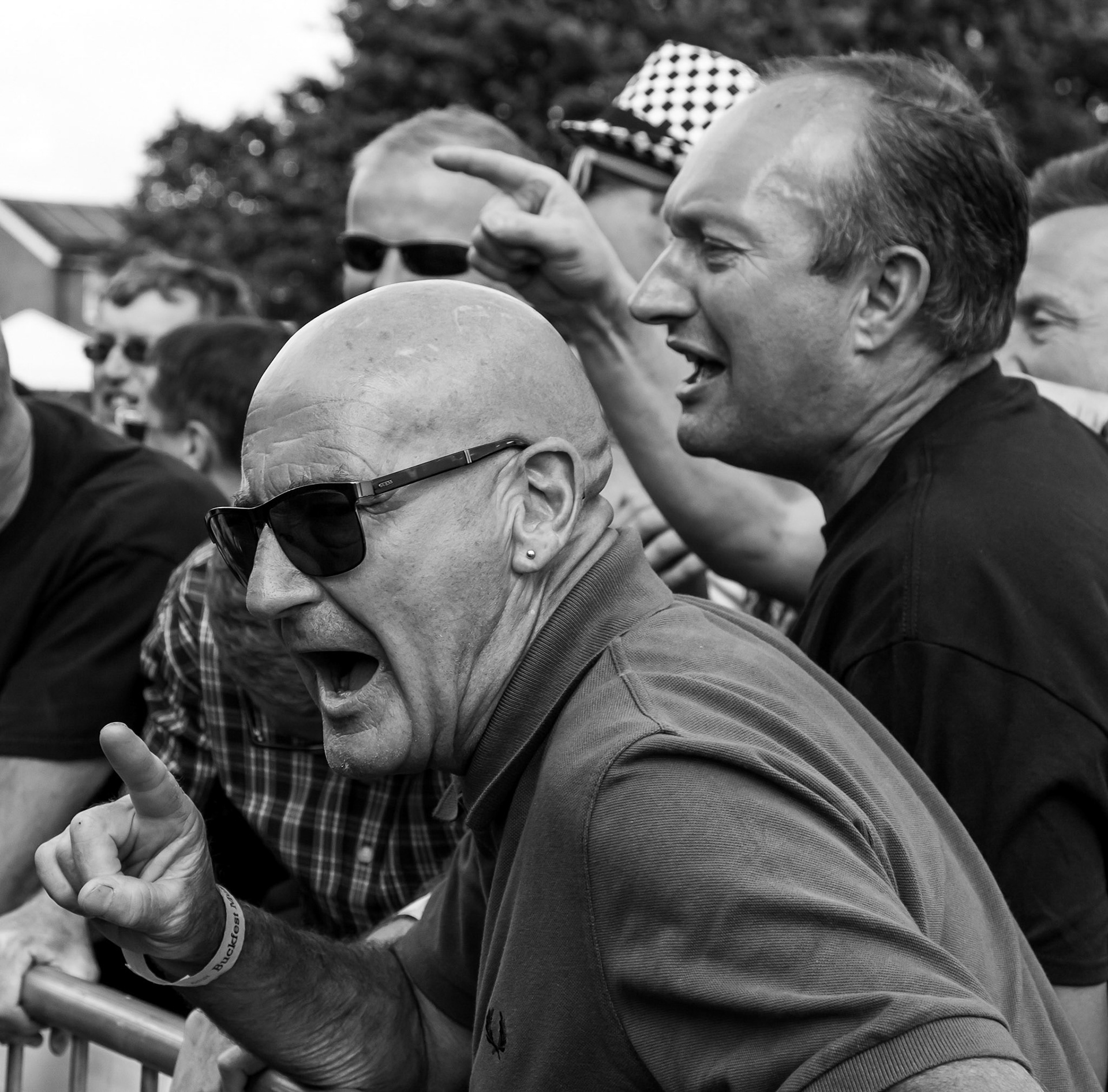 Punk crowd
