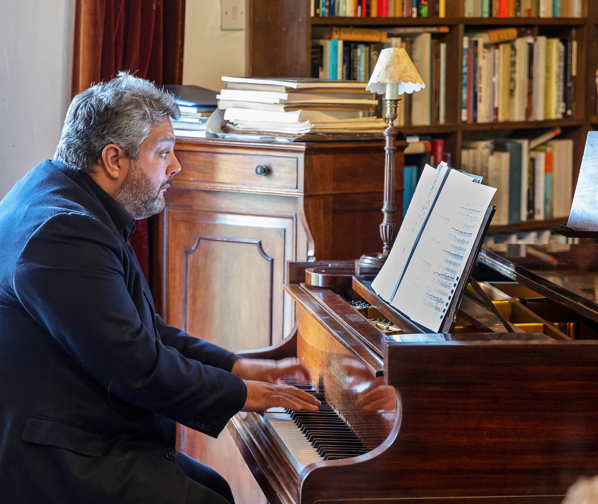 Concert in the library