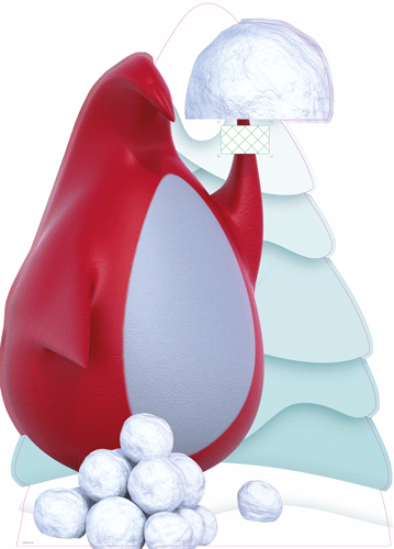 Tall window standing