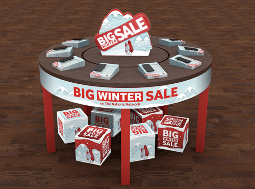 Vodafone  |  winter sale 2025 heightened  |  table visual