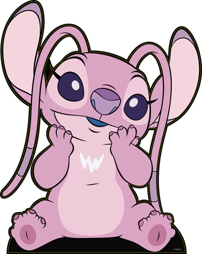 Angel cut-out standee