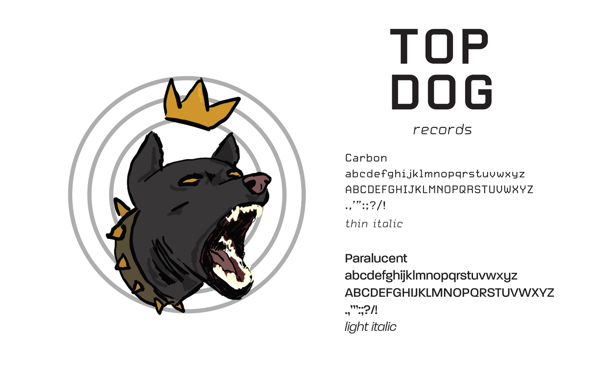 Top Dog Logo and Font Choices