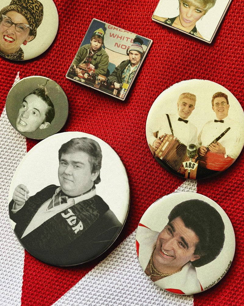 Mixed Media | Photography Illustration celebrating Canadian television show "SCTV" by Mutant 101.