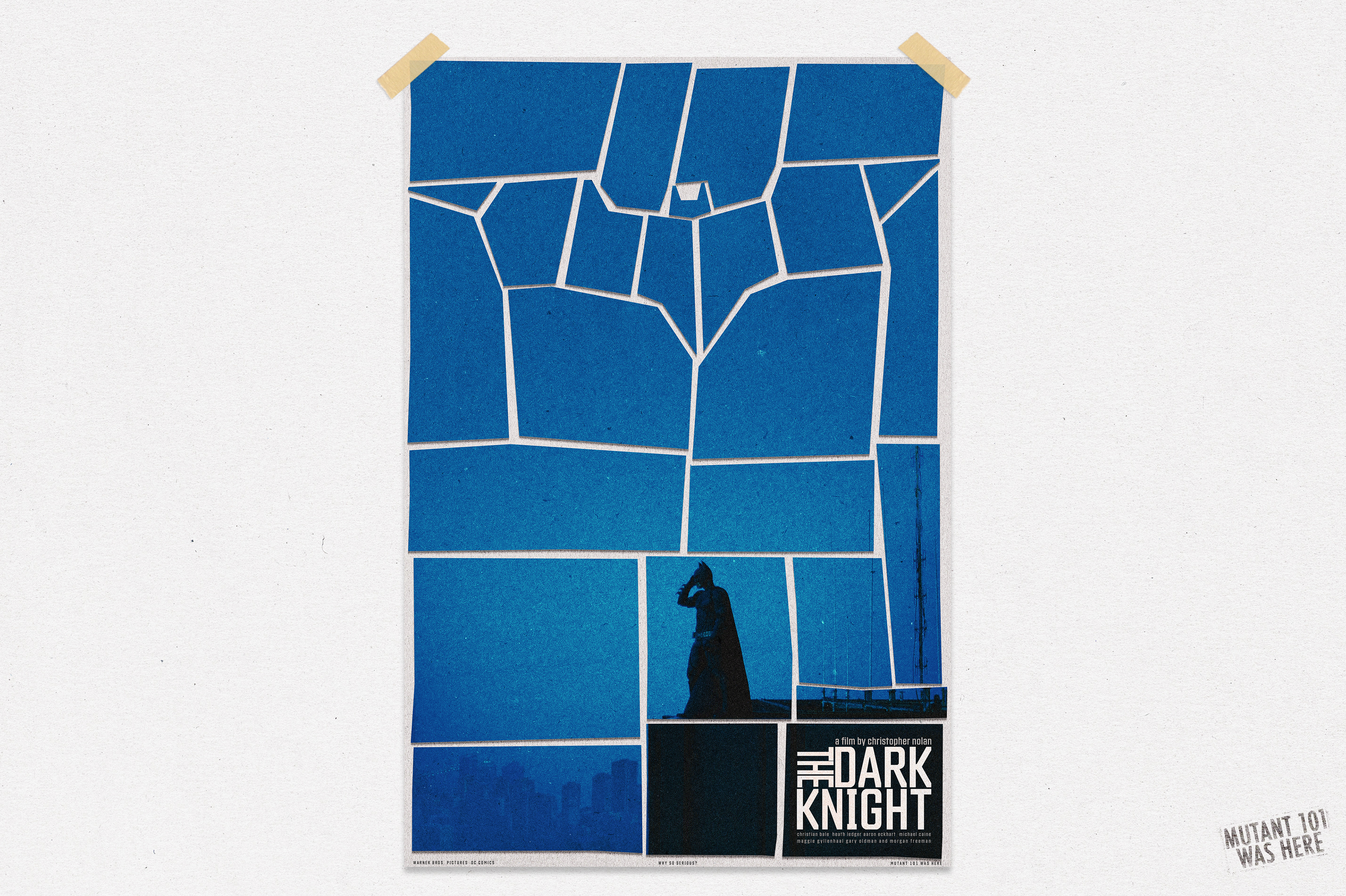"Dark Knight" Tribute Poster