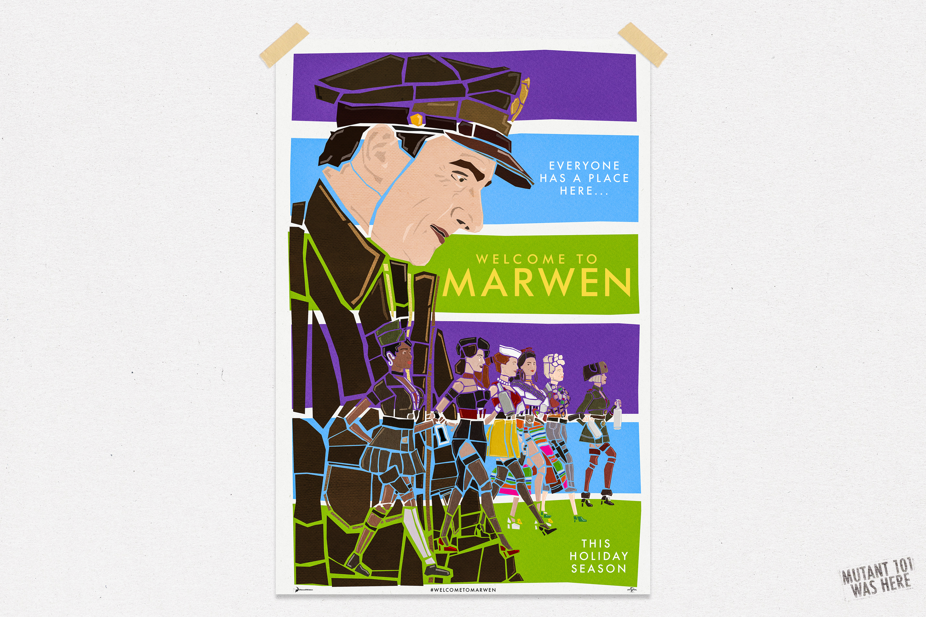 "Welcome To Marwen" Tribute Poster