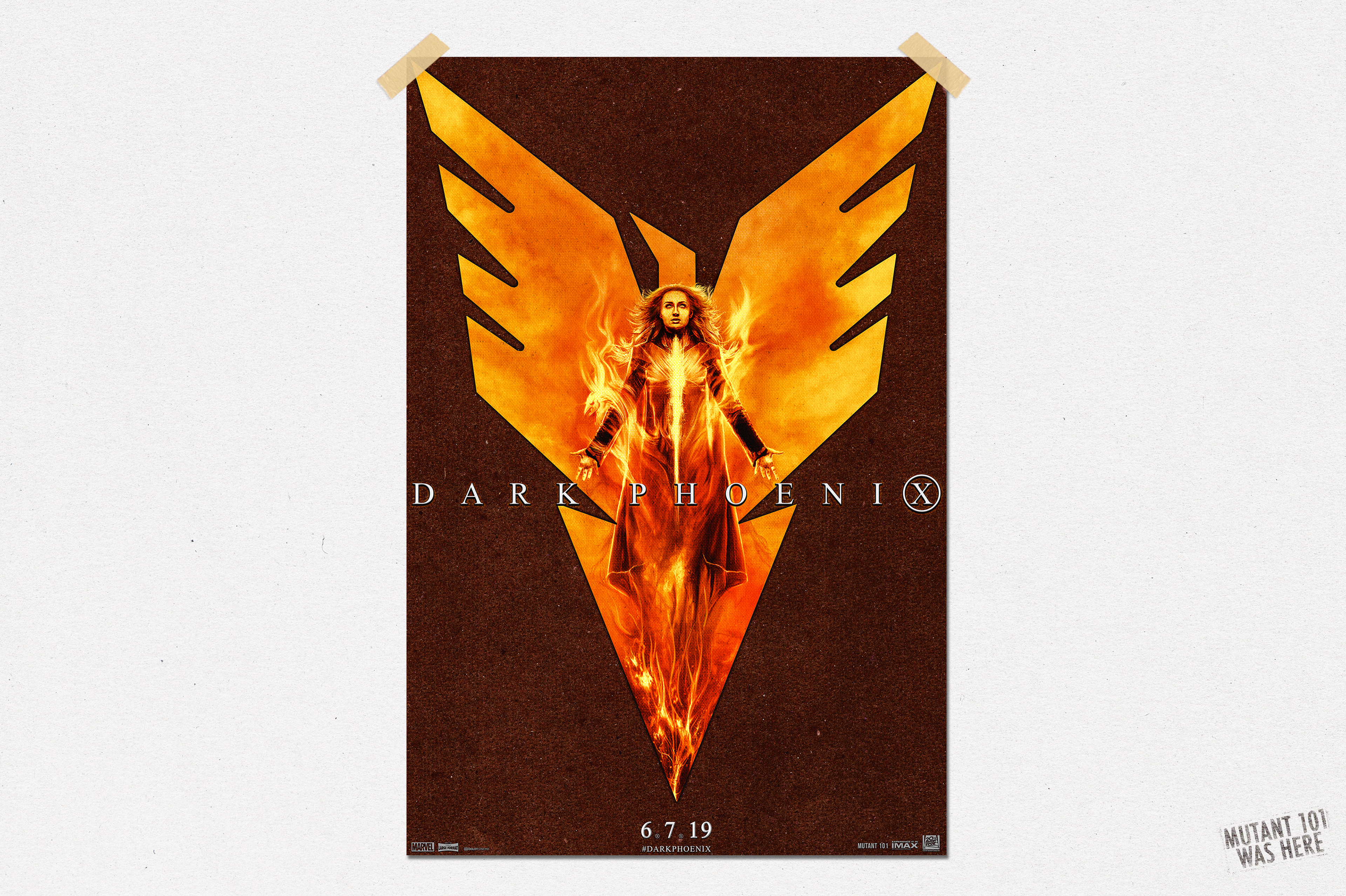 "Dark Phoenix" Tribute Poster