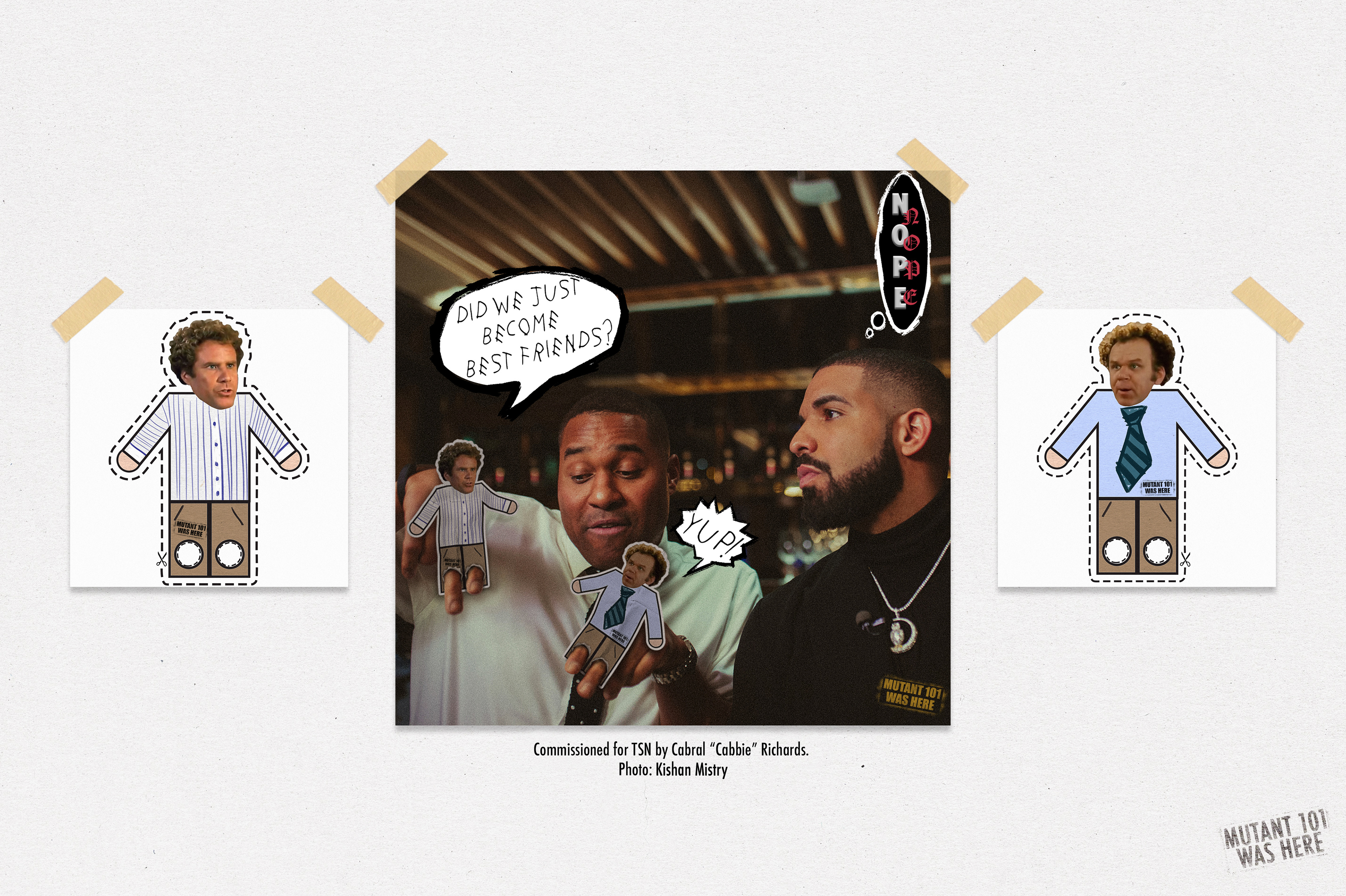 Commissioned for TSN by Cabral "Cabbie" Richards.