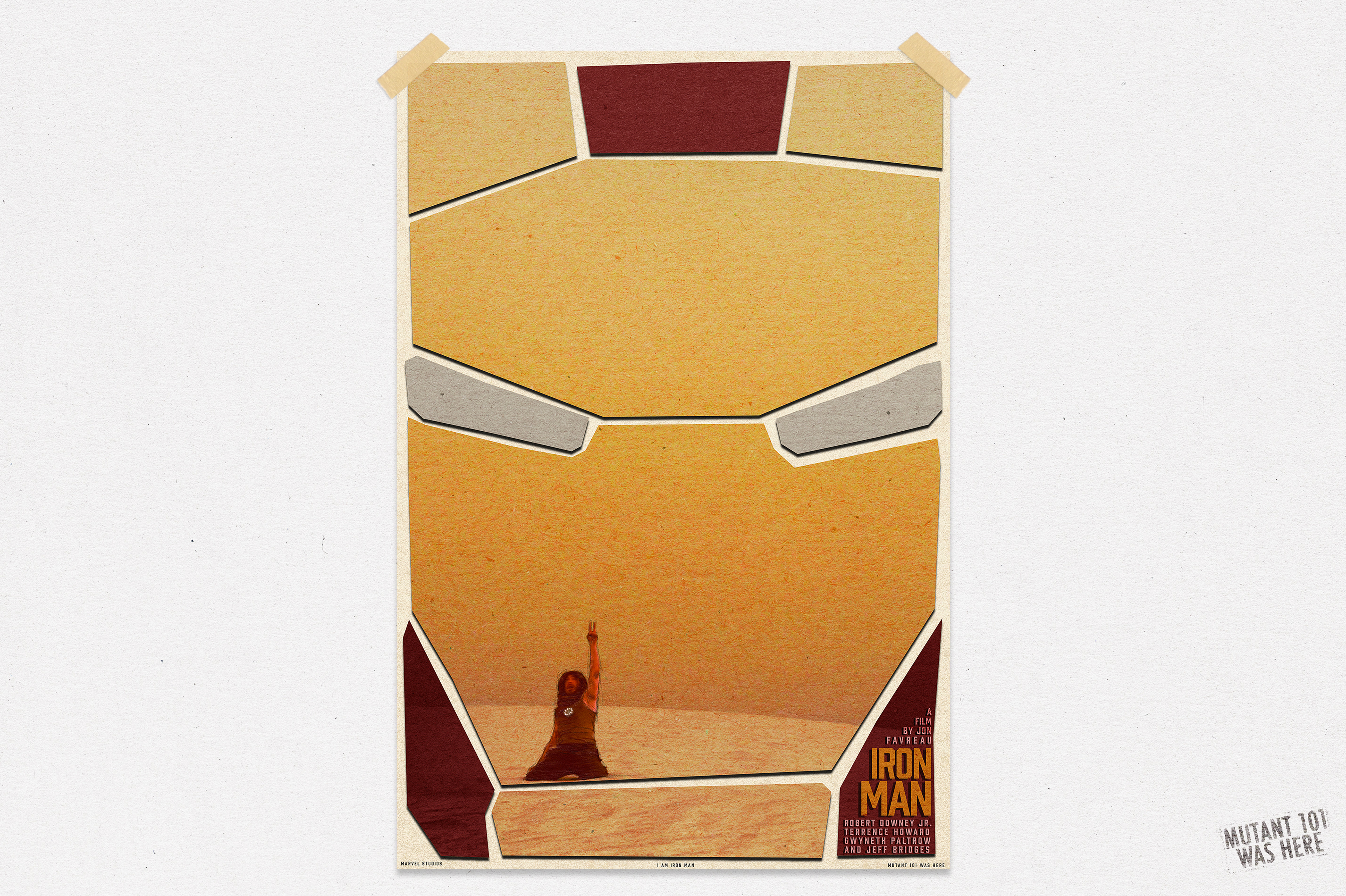 "Iron Man" Tribute Poster