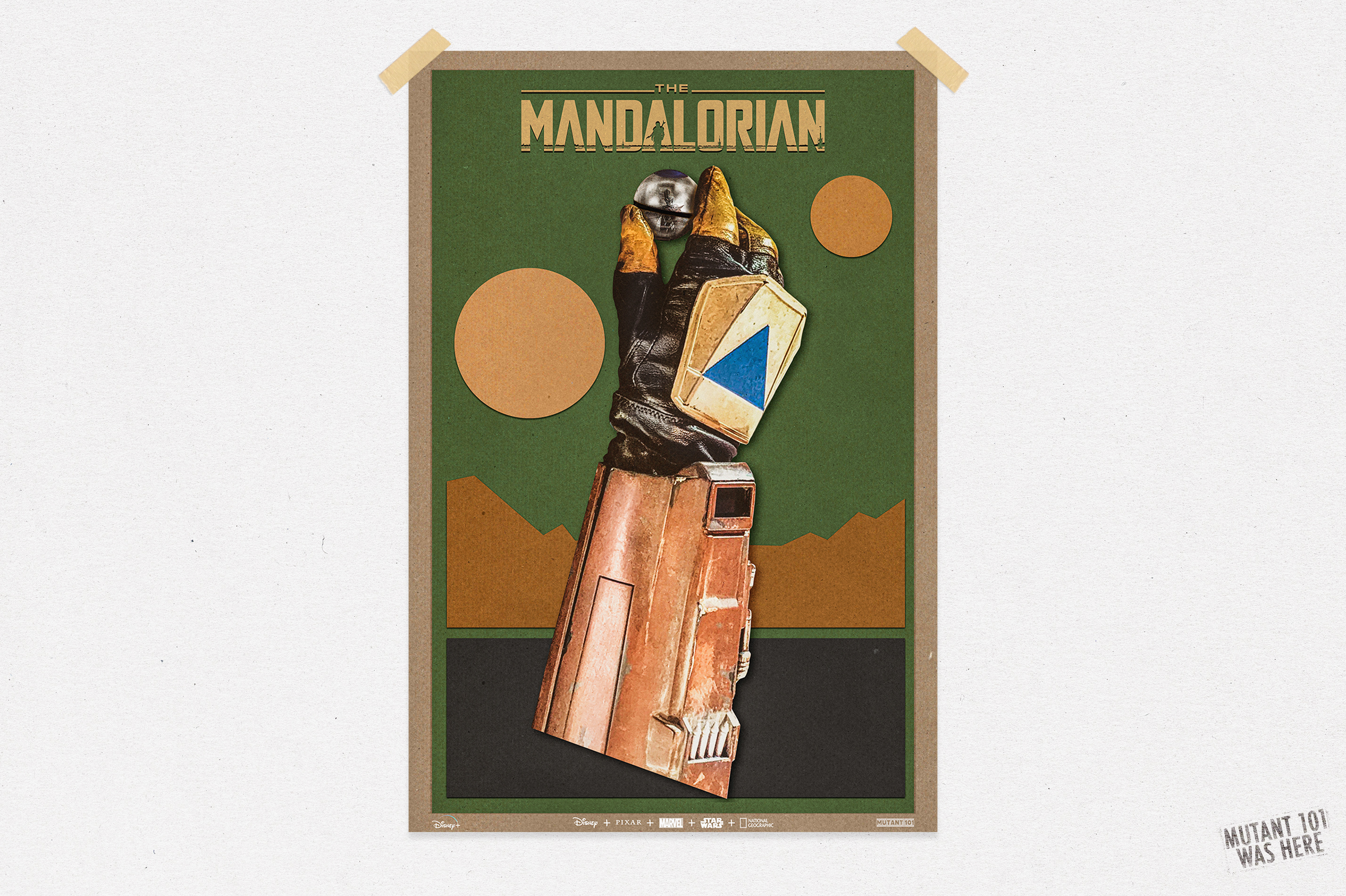 "The Mandalorian" Tribute Piece