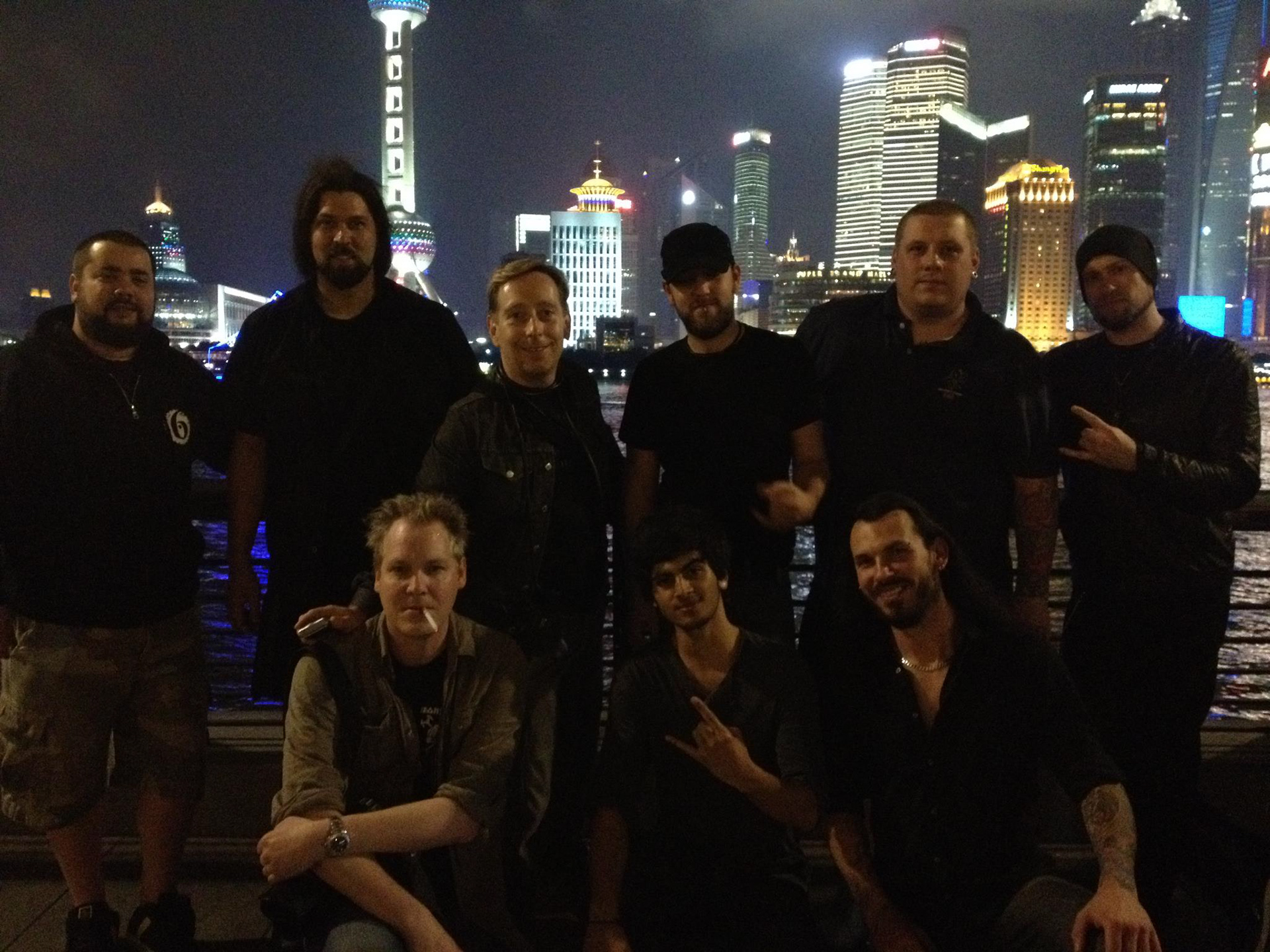 SMT creative team and band, Shanghai 2014