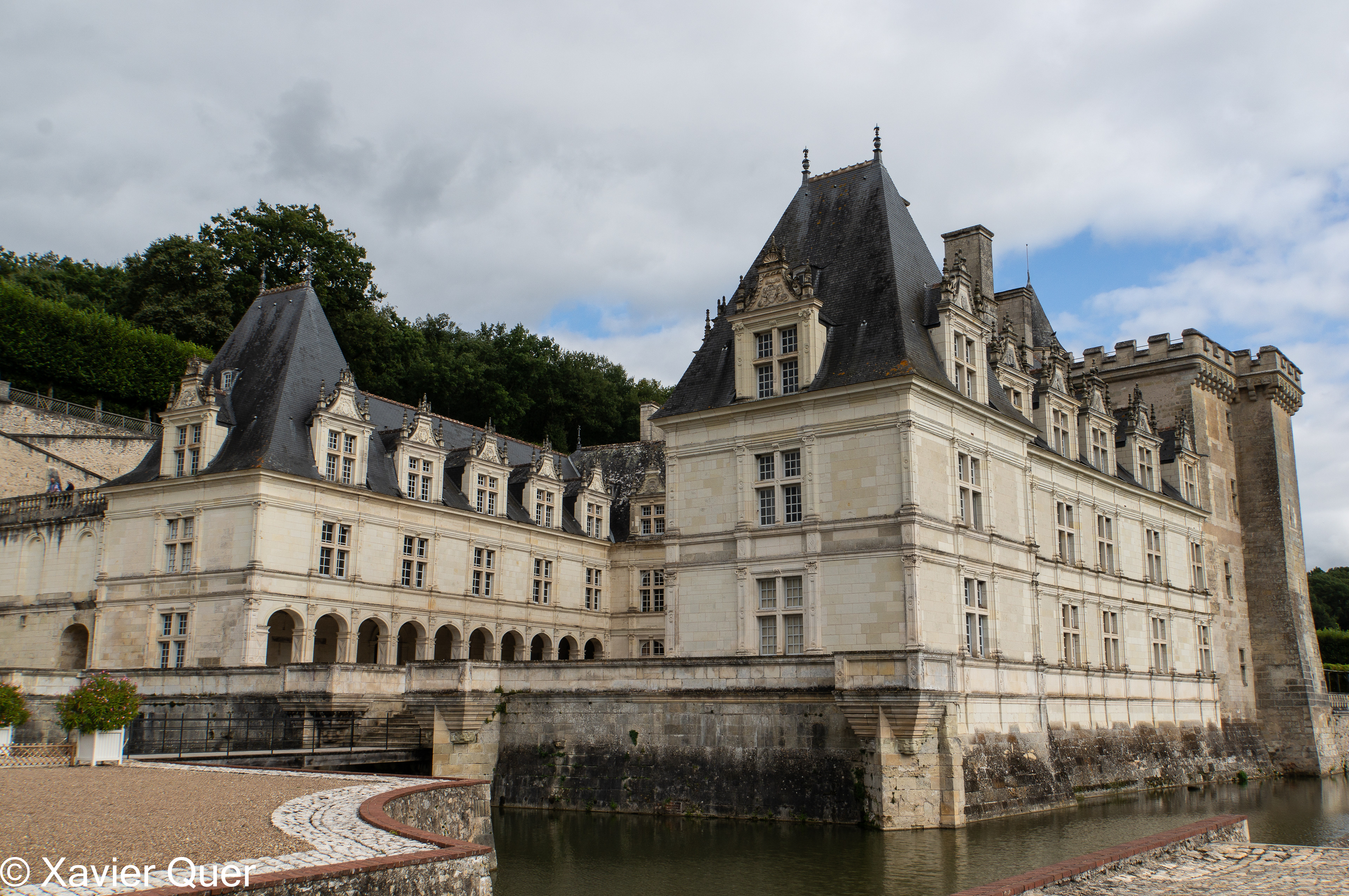 Vista general del castell de Villandry