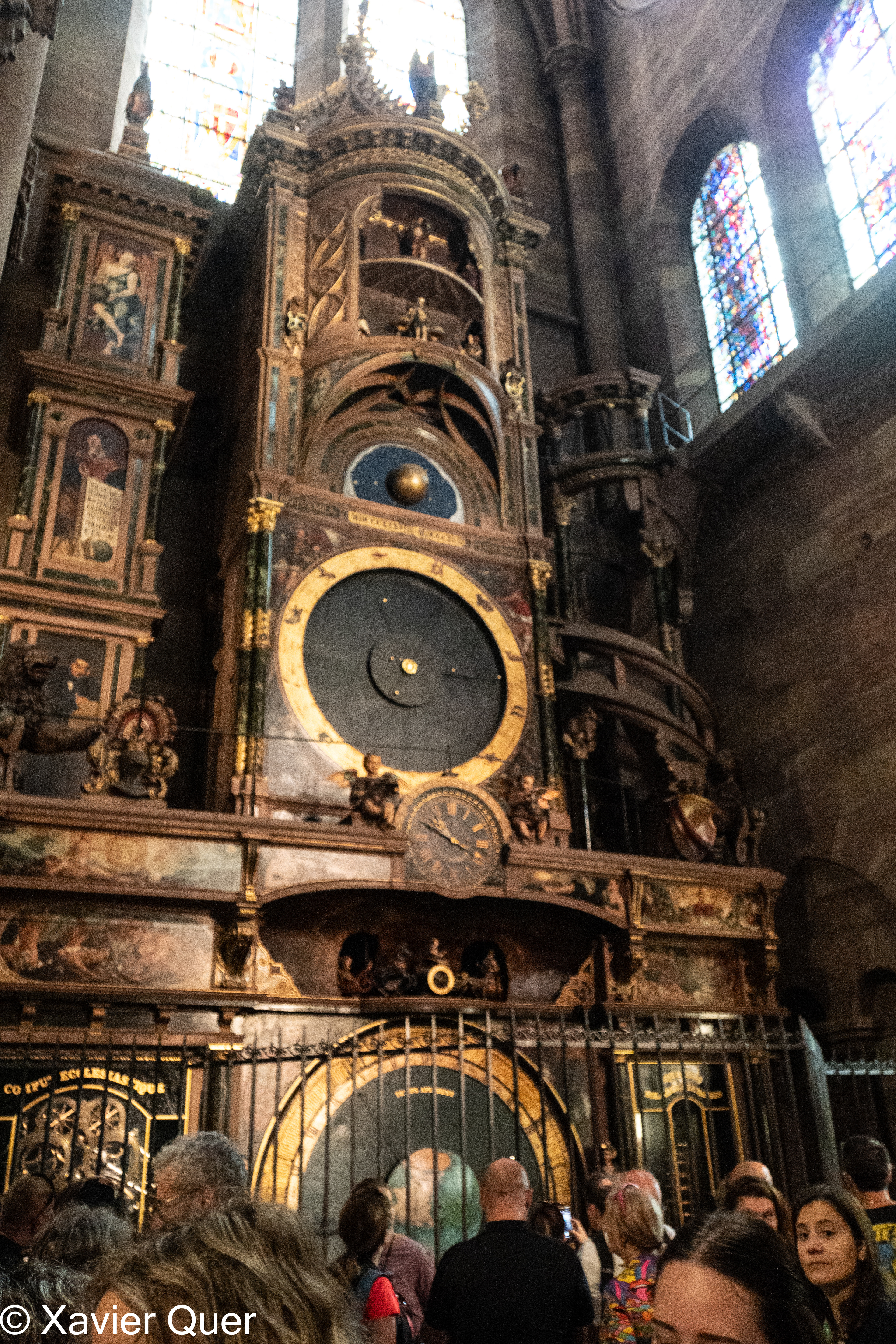Rellotge astronòmic de la catedral d'Estrasburg (Bas Rhin, Grand Est, França)
