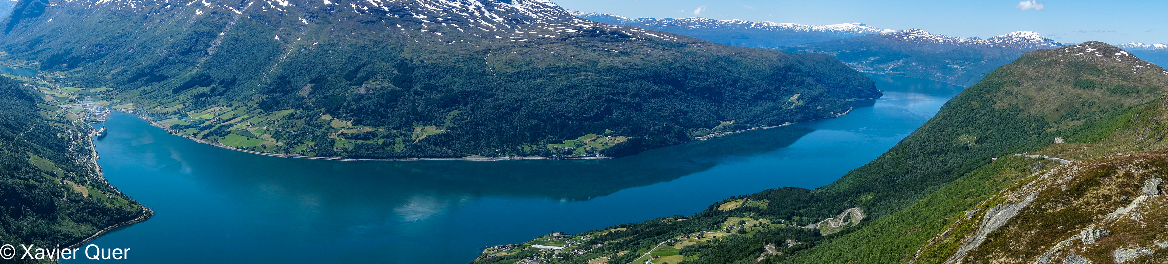Vista panoràmica des del mirador de Loen, Noruega