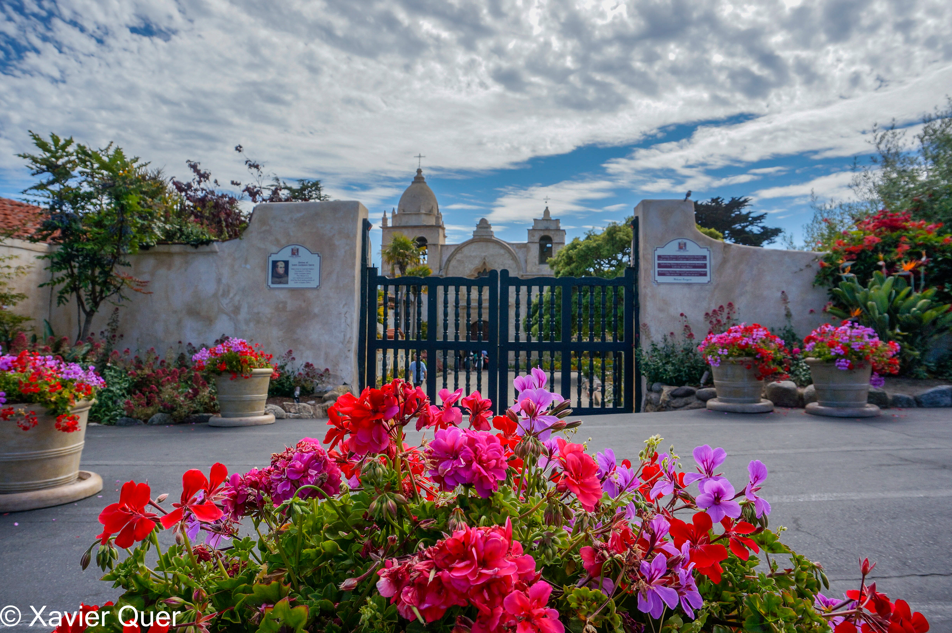 La missió de San Carlos Borromeo, Carmel. Califòrnia