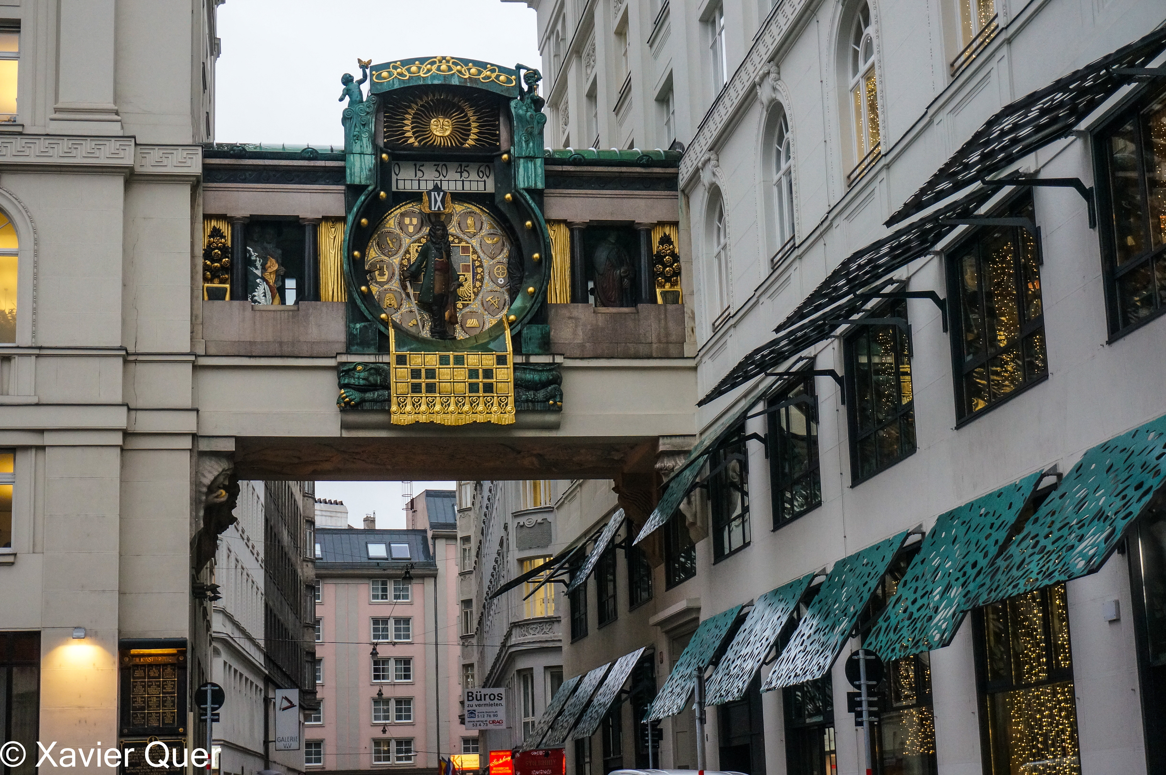 Rellotge Ankeruhr, Viena. Àustria