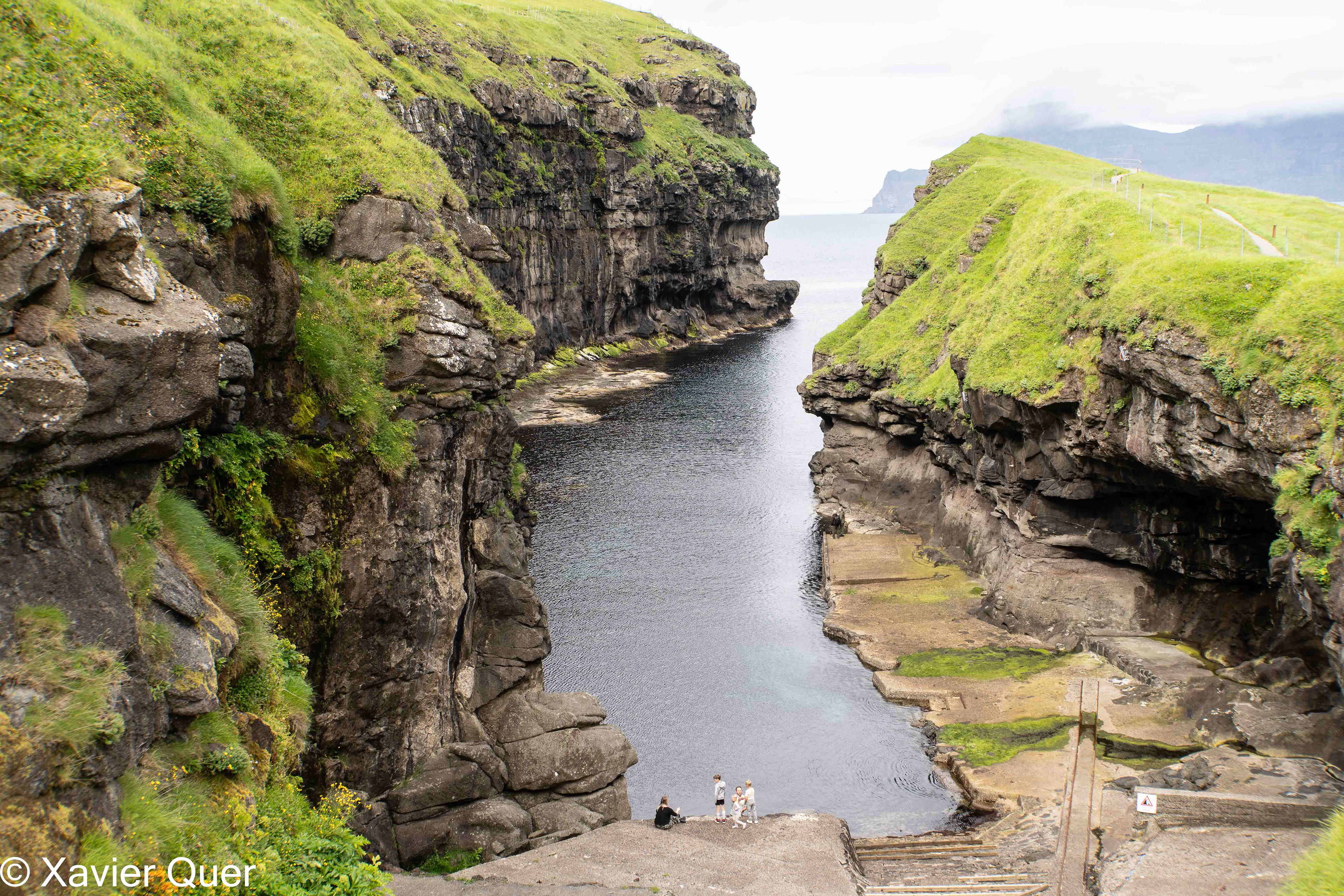 Port natural de Gjogv, Illes Fèroe