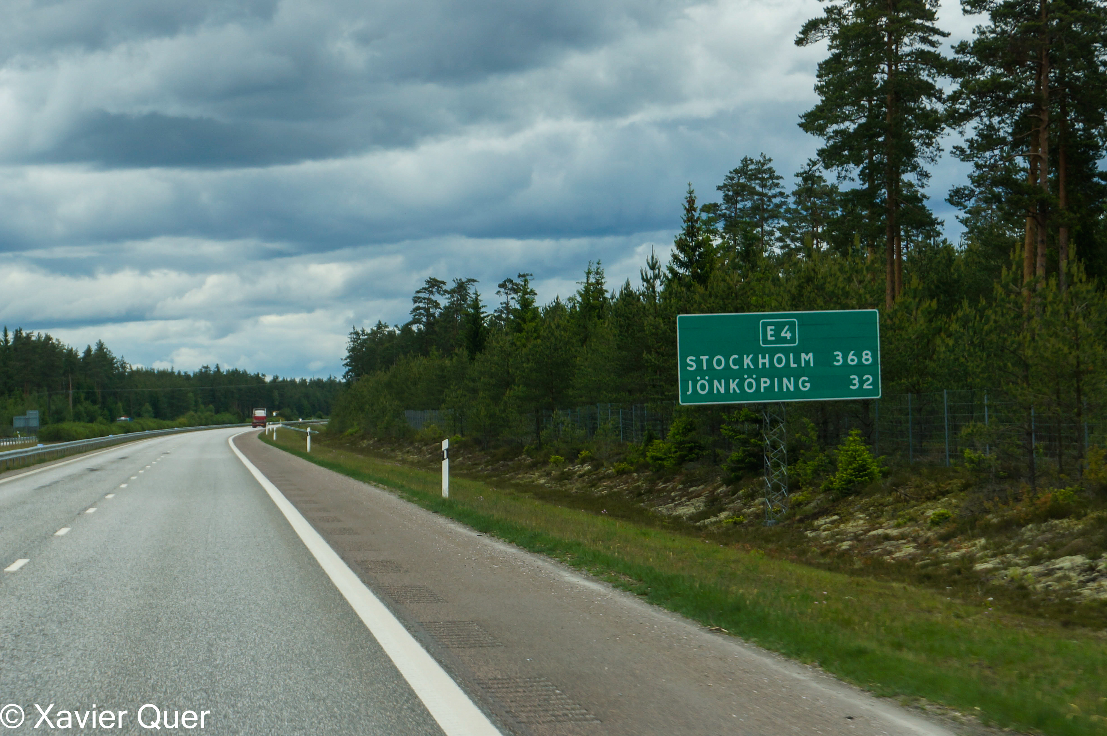 Primers quilòmetres per Suècia
