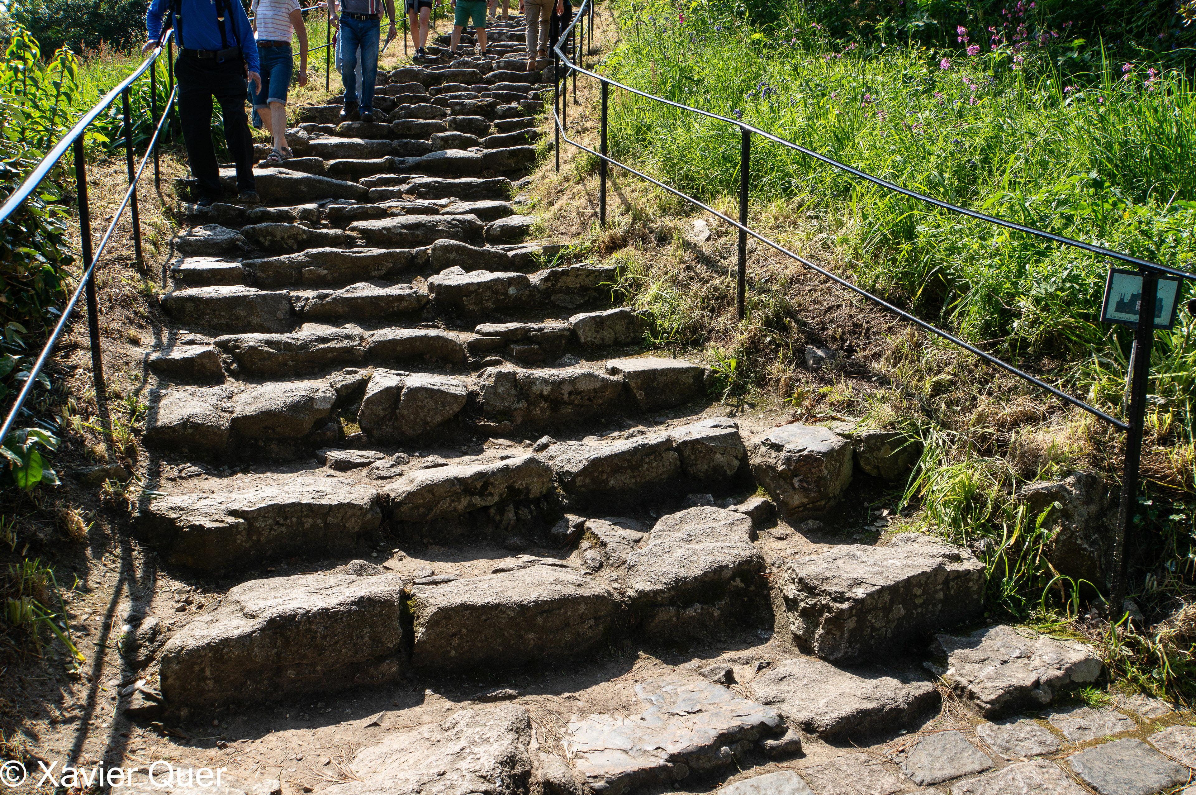 Escales de pujada al castell, St. Michael's Mount