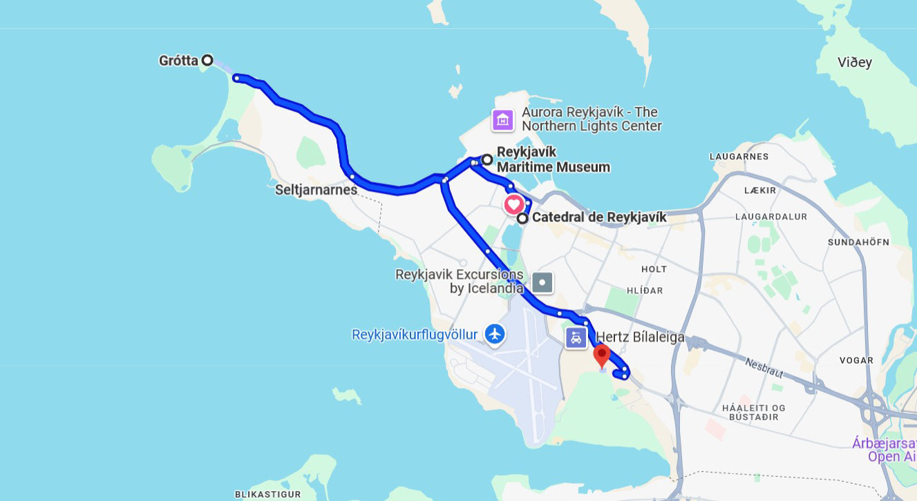 Dia 3: Sandgerdi - Reykjavik - Sandgerdi