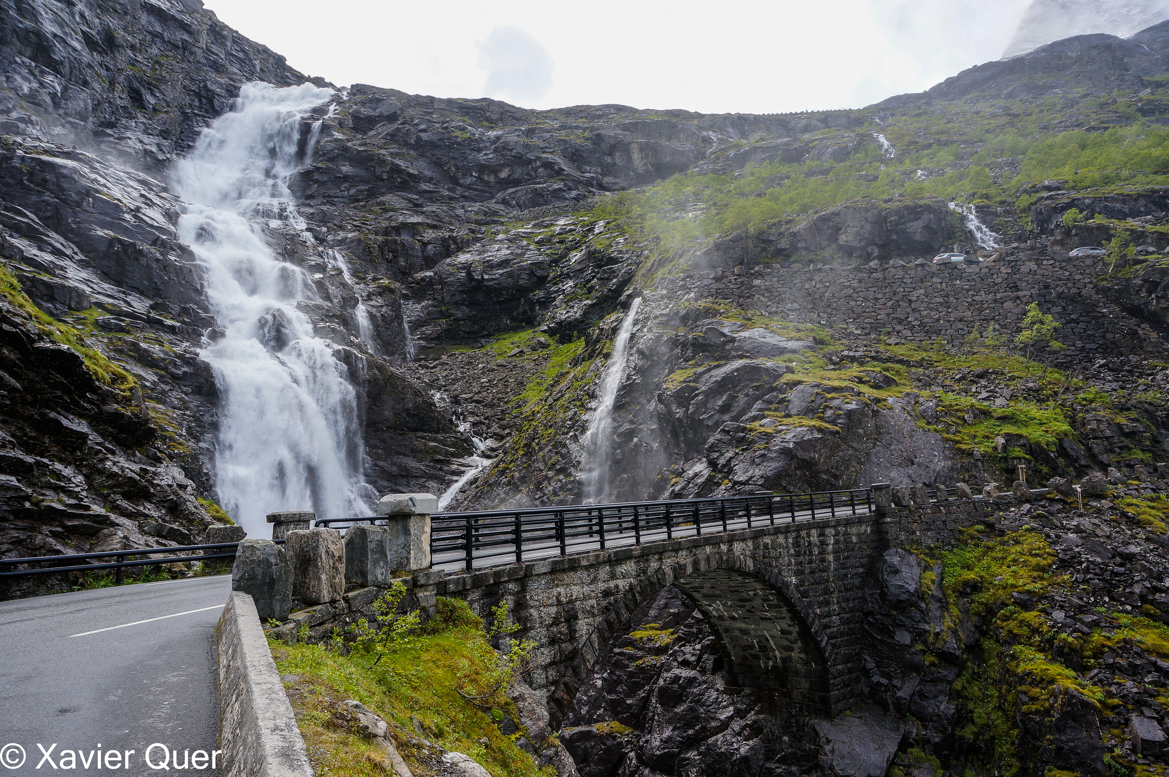 Últim tram de la carretera dels Trolls, Andalsnes. Noruega
