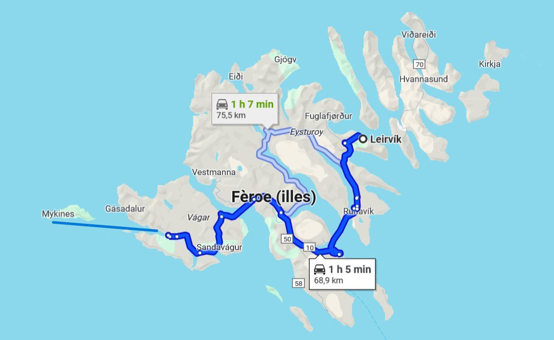 Dia 2: Leirvik - Sorvagur - Mykines - Leirvik