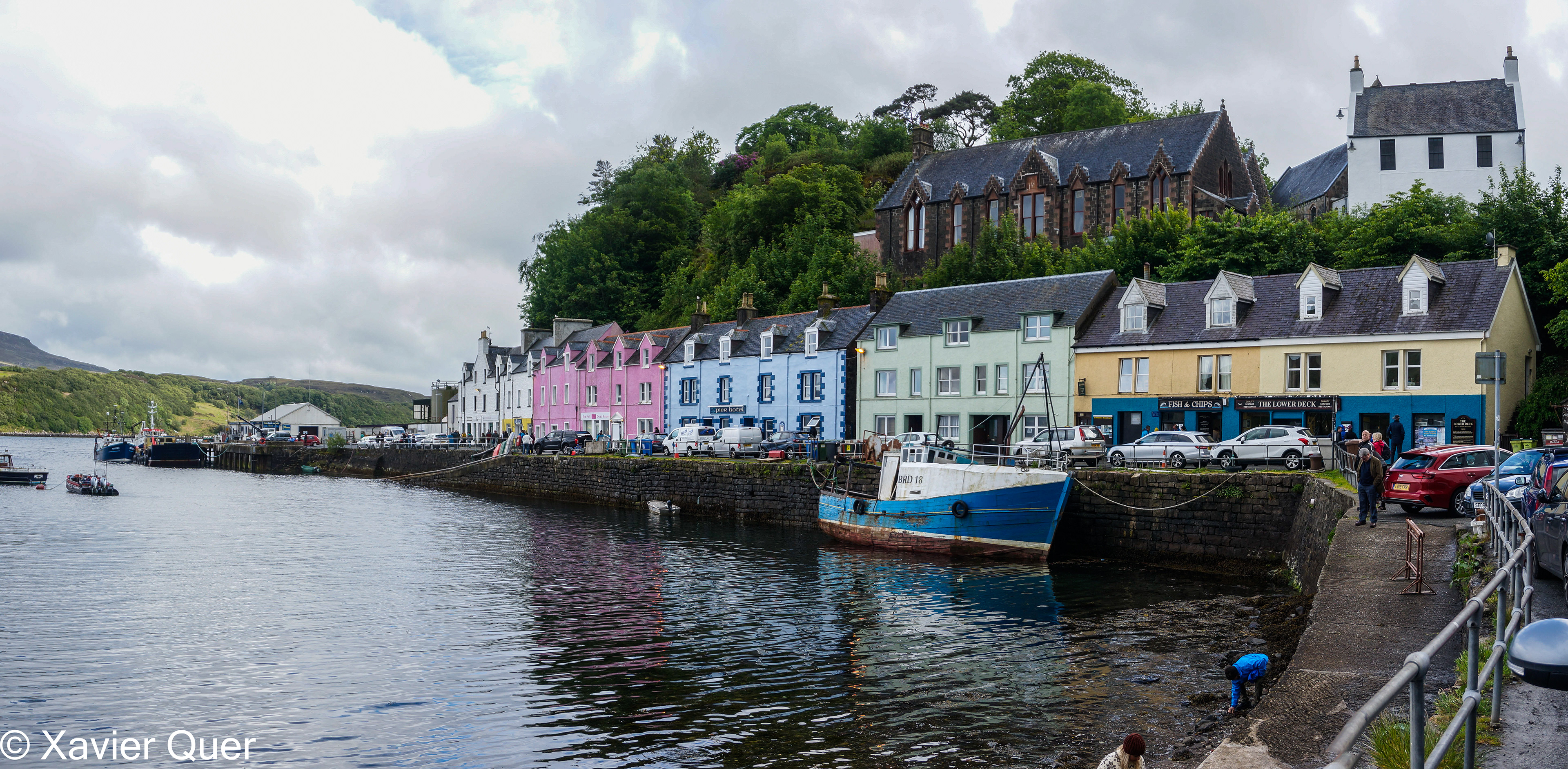 Portree, illa de Skye. Escòcia