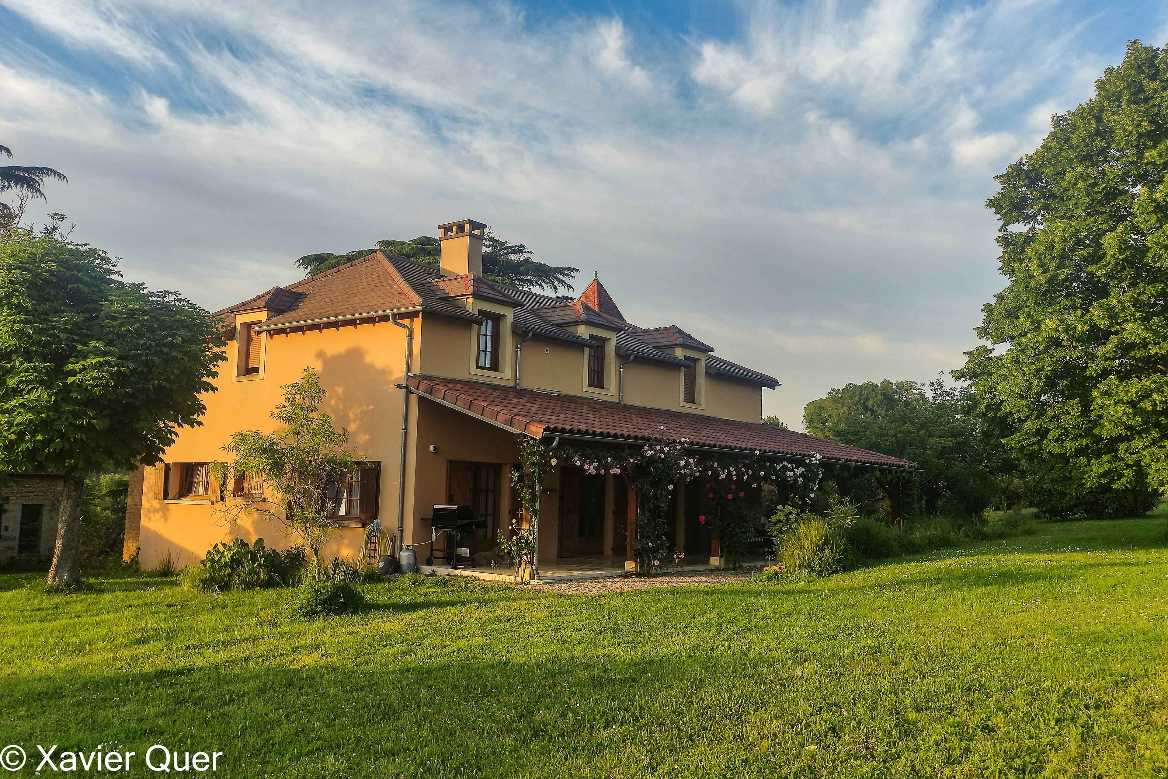 La casa B&B Les Cèdres du Linard, La Chapelle Aubareil, Dordonya, França