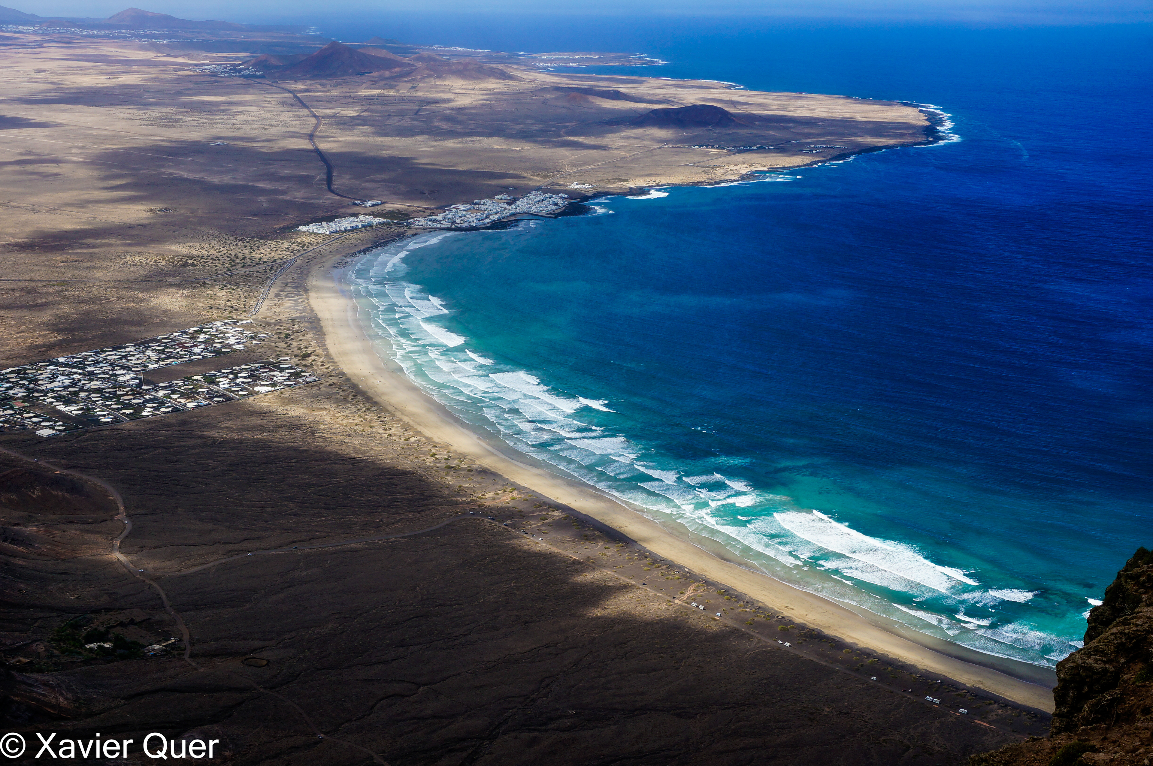 Vista sobre Playa Famara