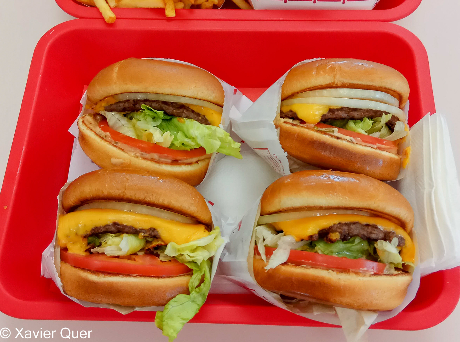 Les primeres hamburgueses. Califòrnia