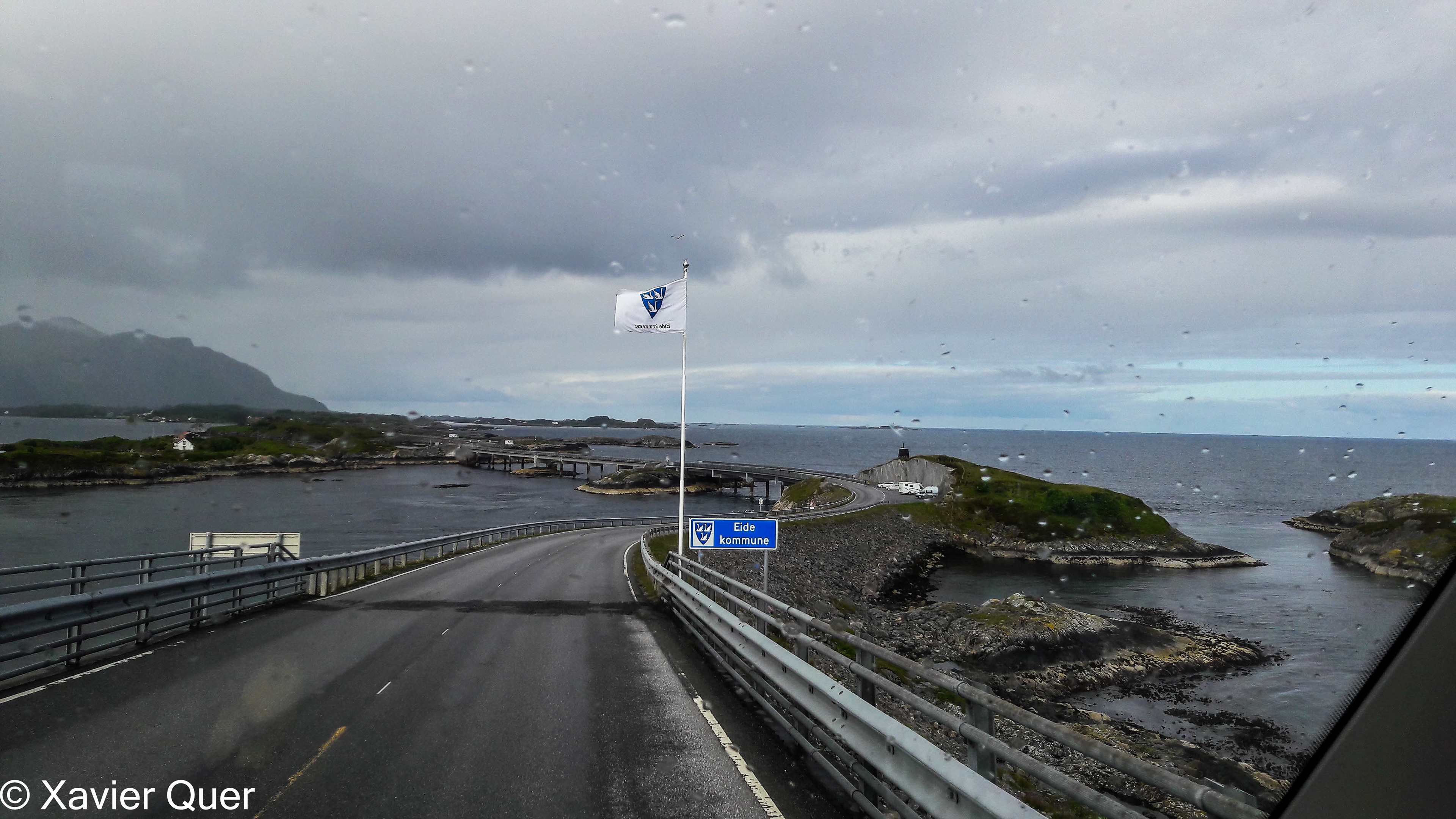 La carretera de l'Atlàntic, Averoy. Noruega