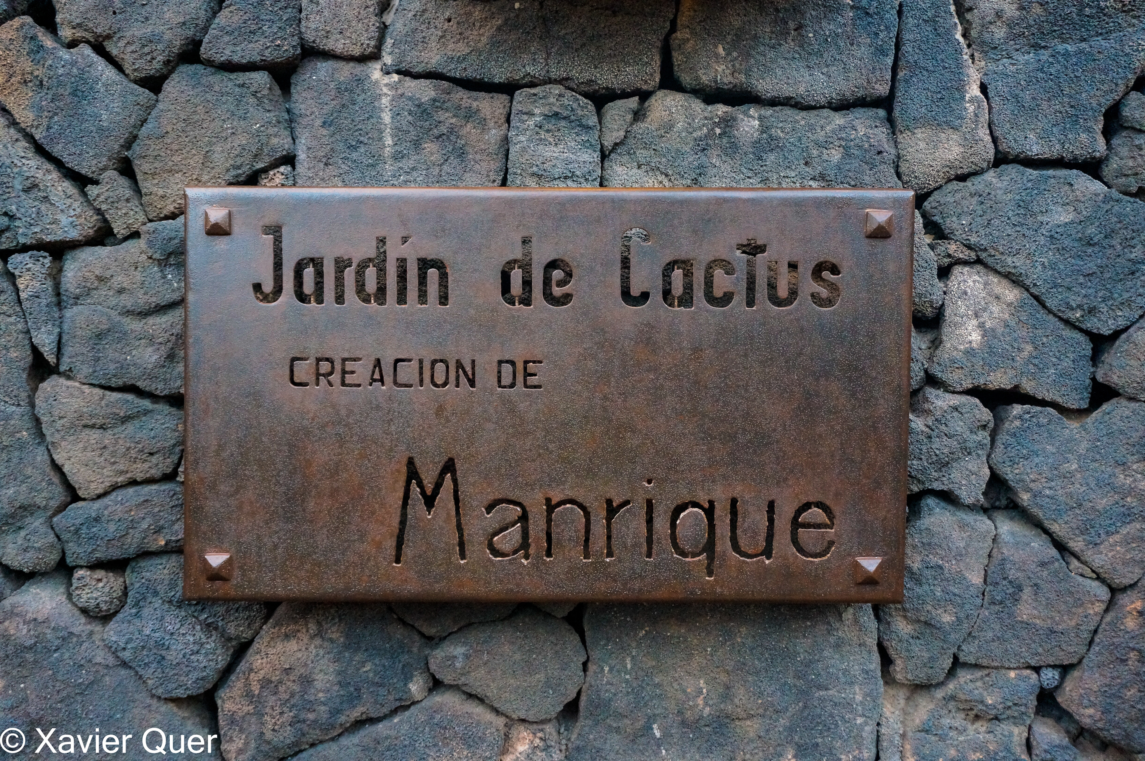 Accés a Jardín de Cactus, Guatiza