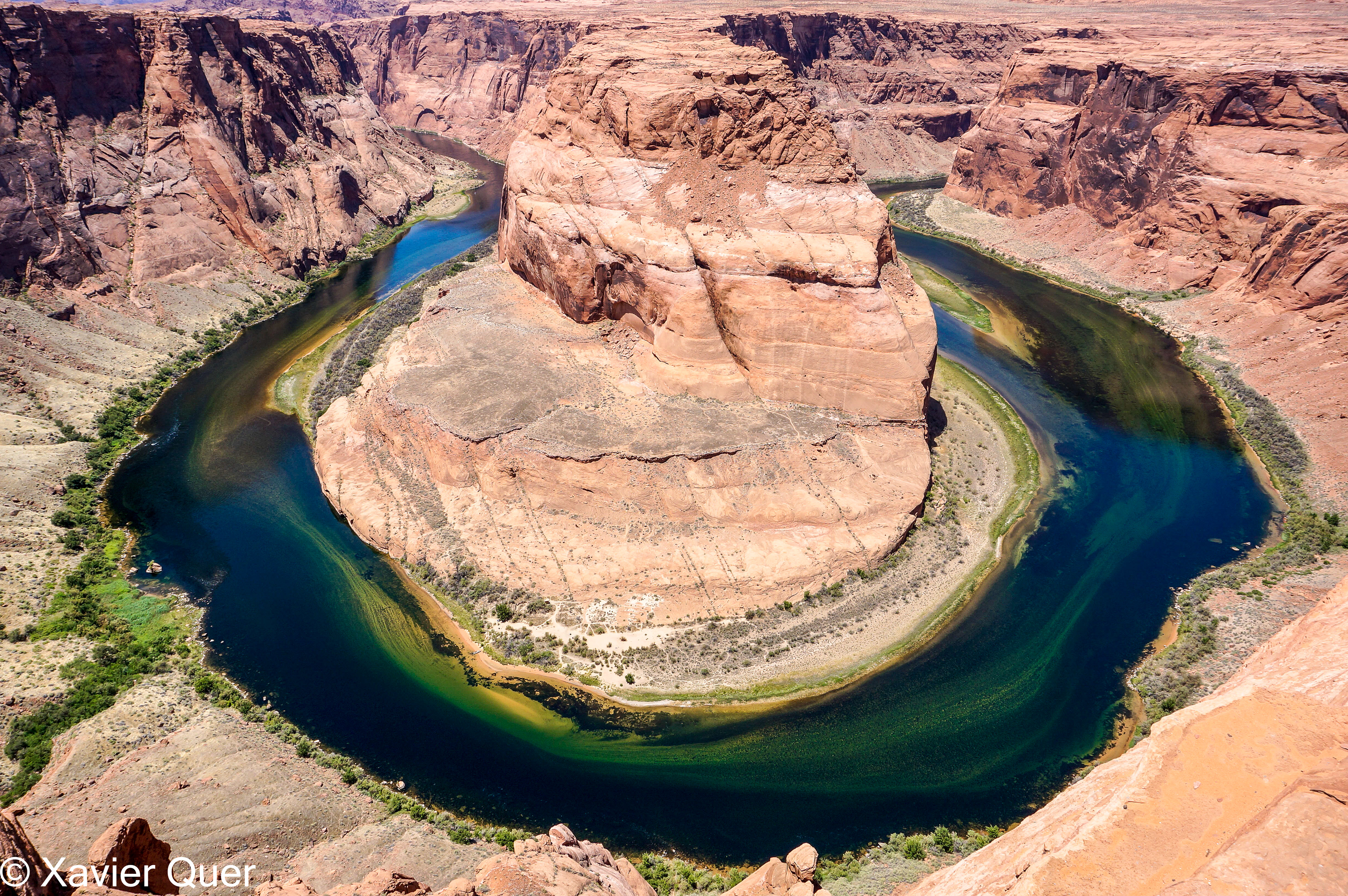 La Ferradura de Cavall (Horseshoe Bend), Riu Colorado. Arizona