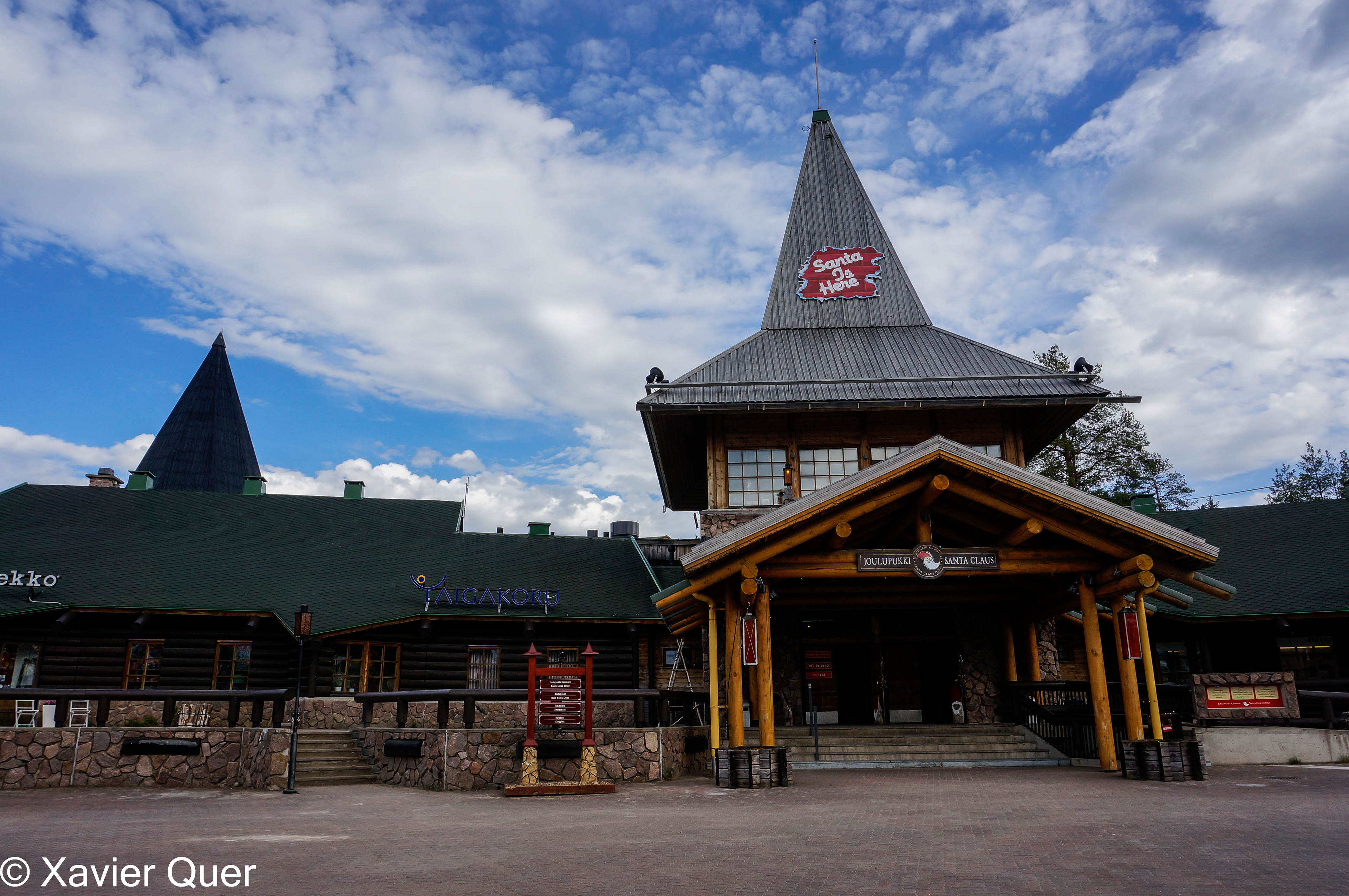 Centre comercial i casa del Pare Noel, Rovaniemi (Finlàndia)