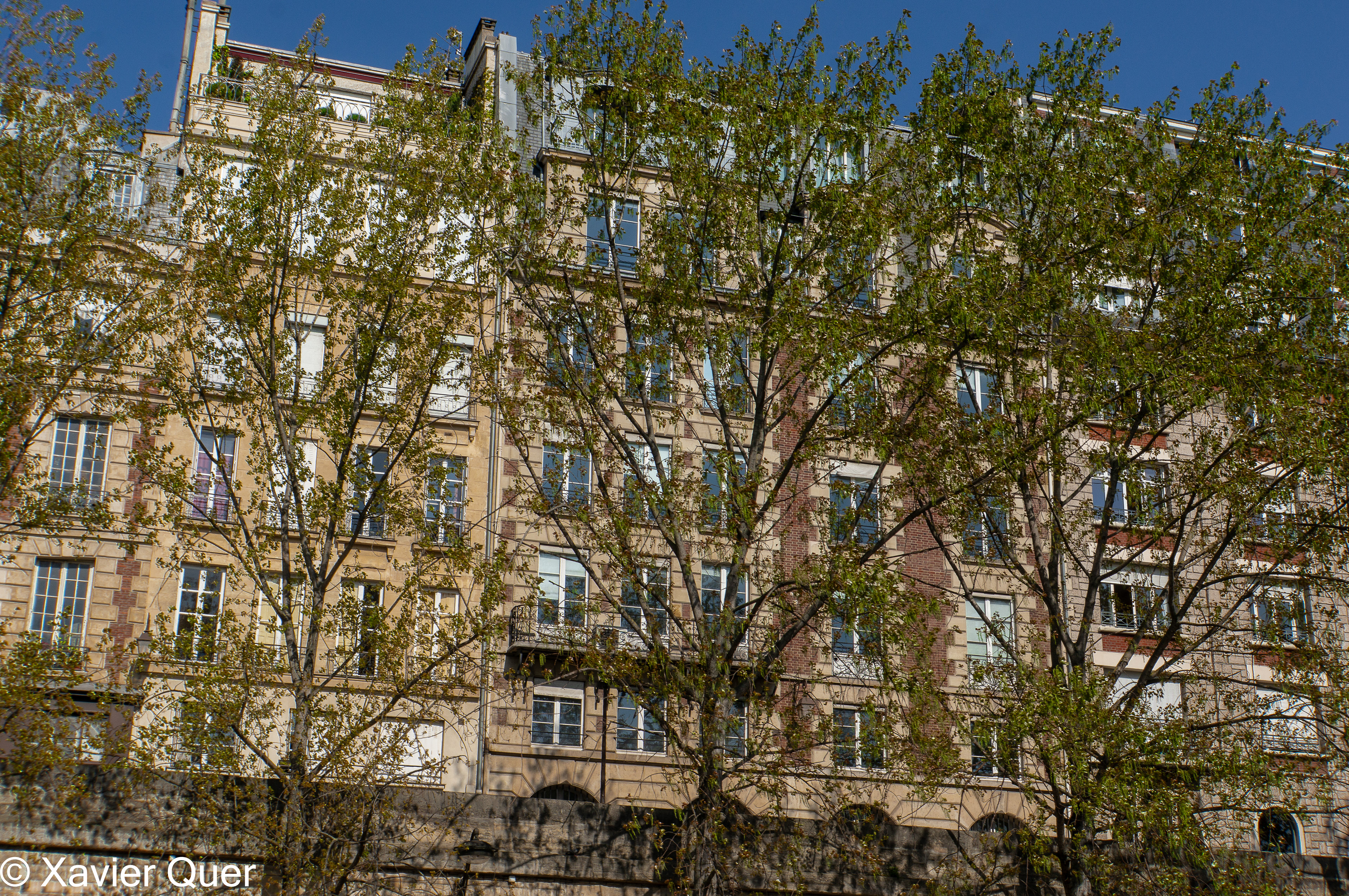 Edificis vistos des del Bateau Mouche, París