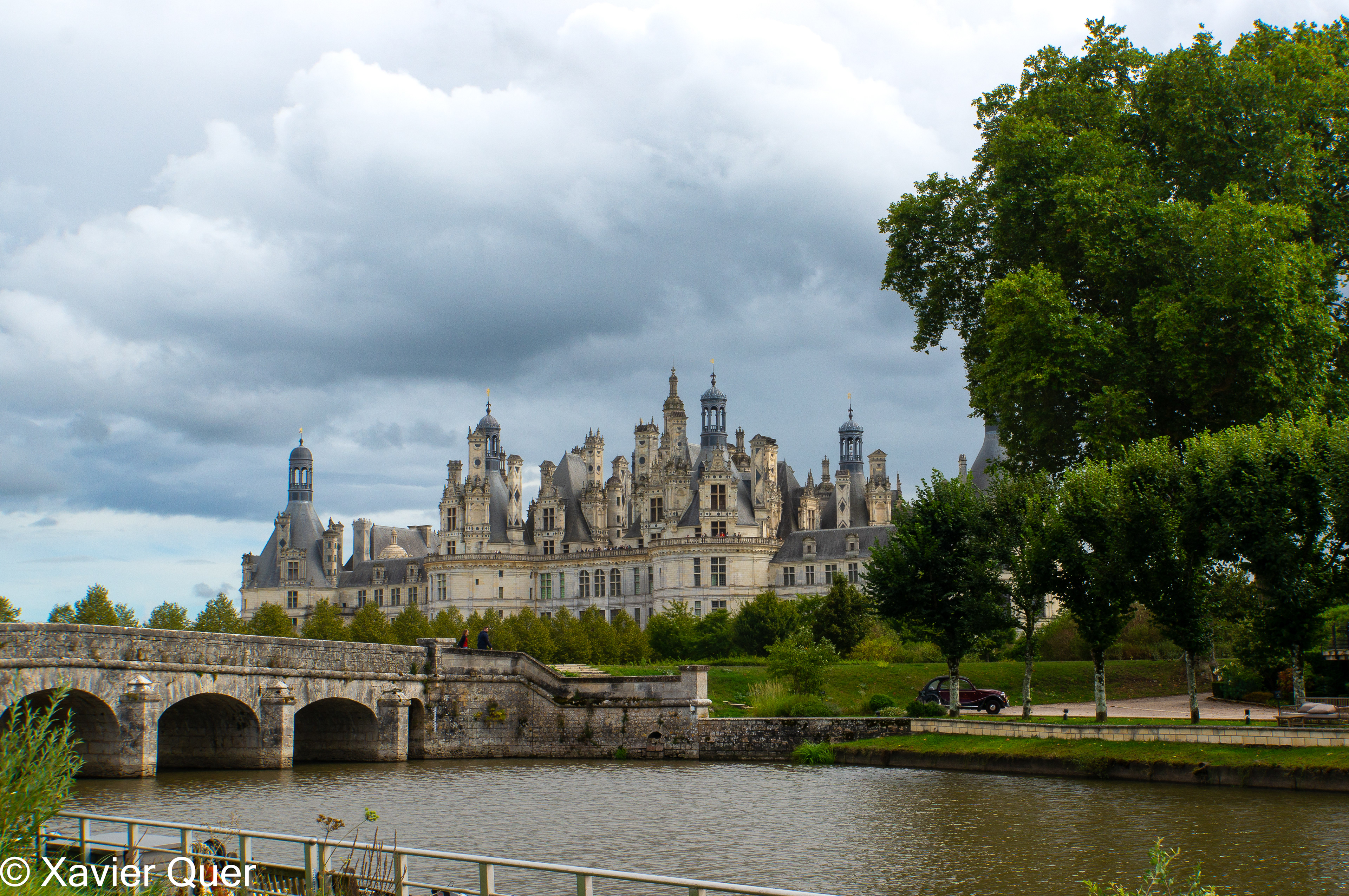 Vista general del castell de Chambord