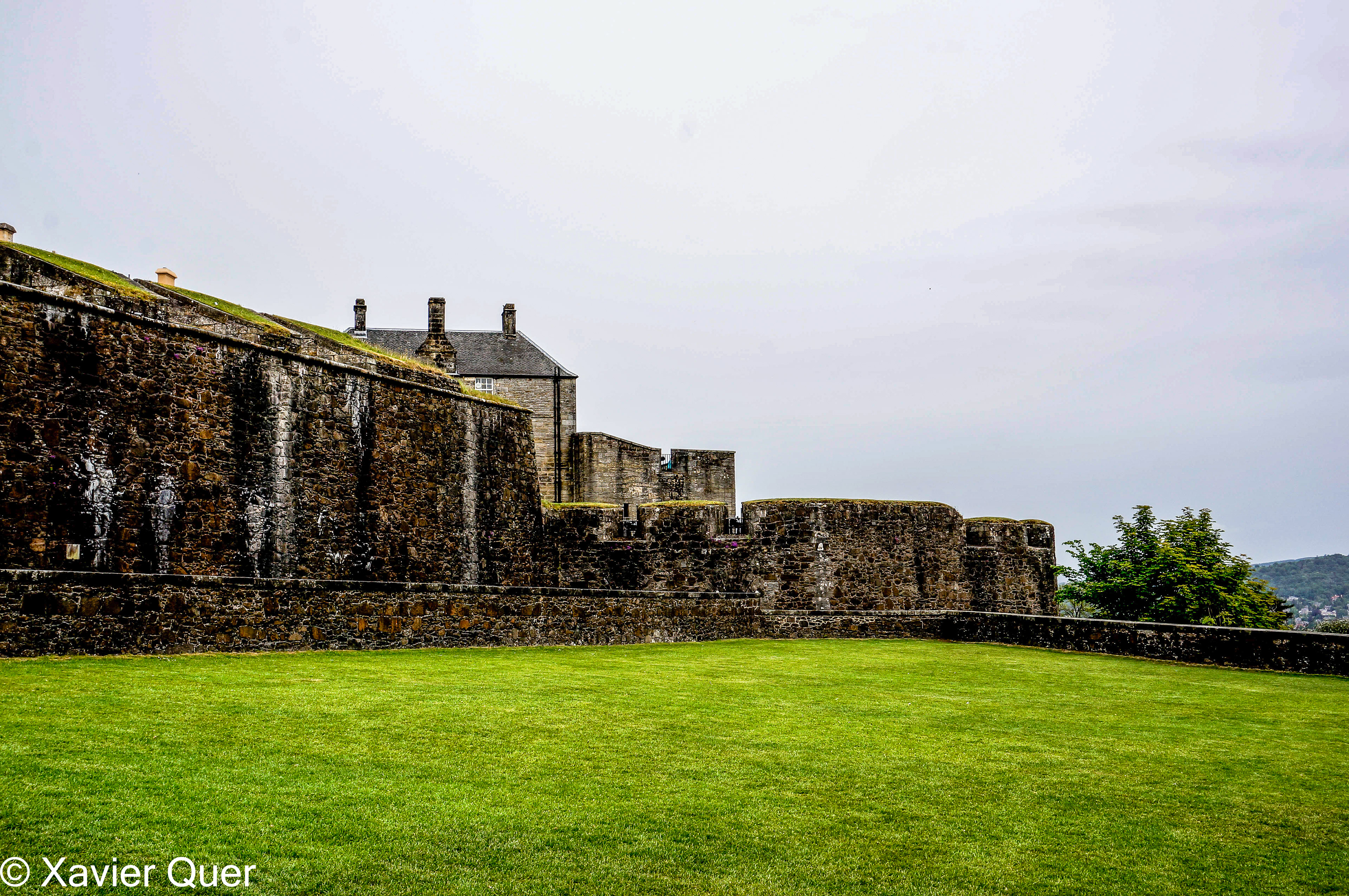 Exterior del castell de Stirling, Escòcia