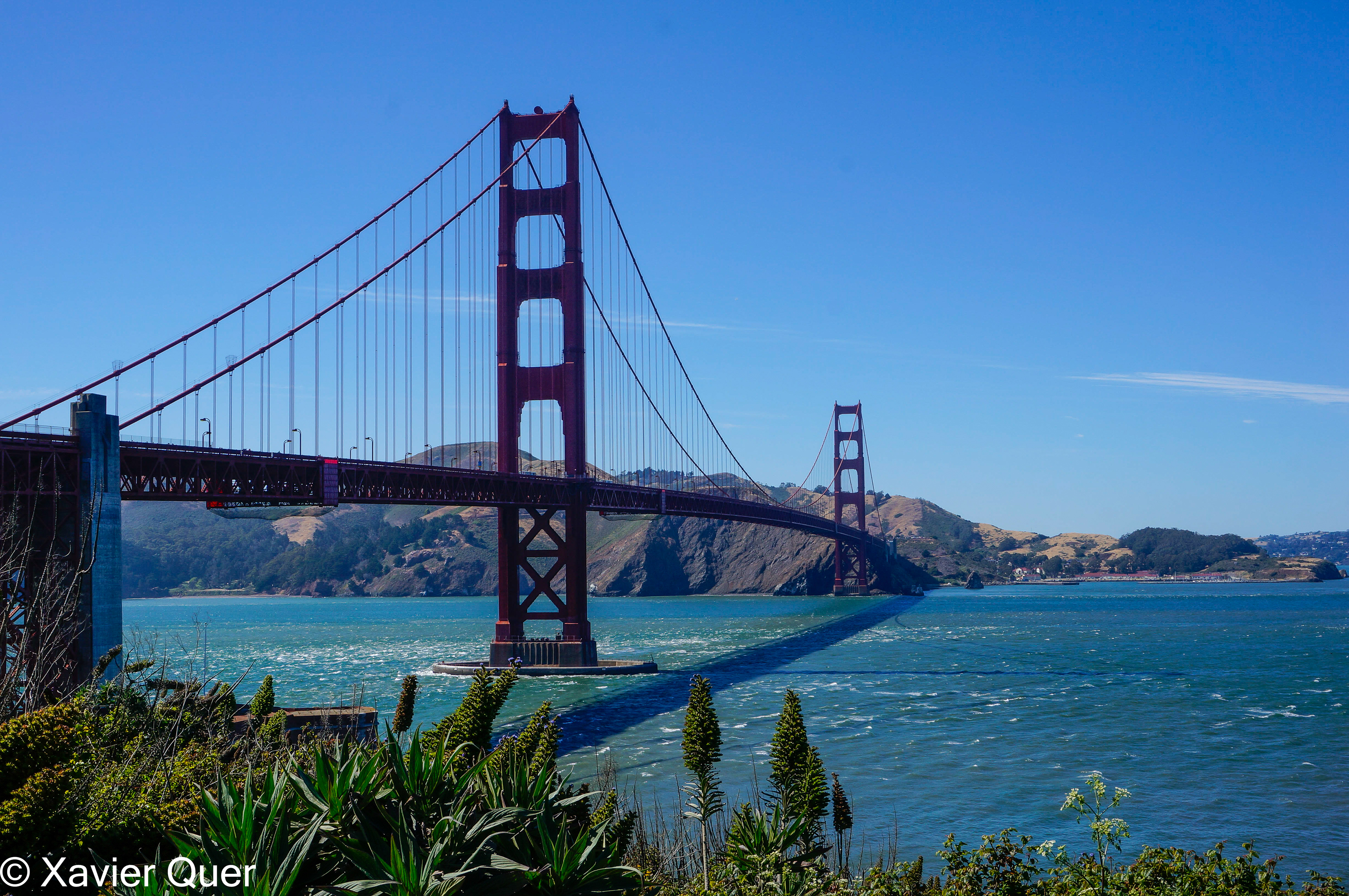 El pont "Golden Gate Bridge", San Francisco. Califòrnia