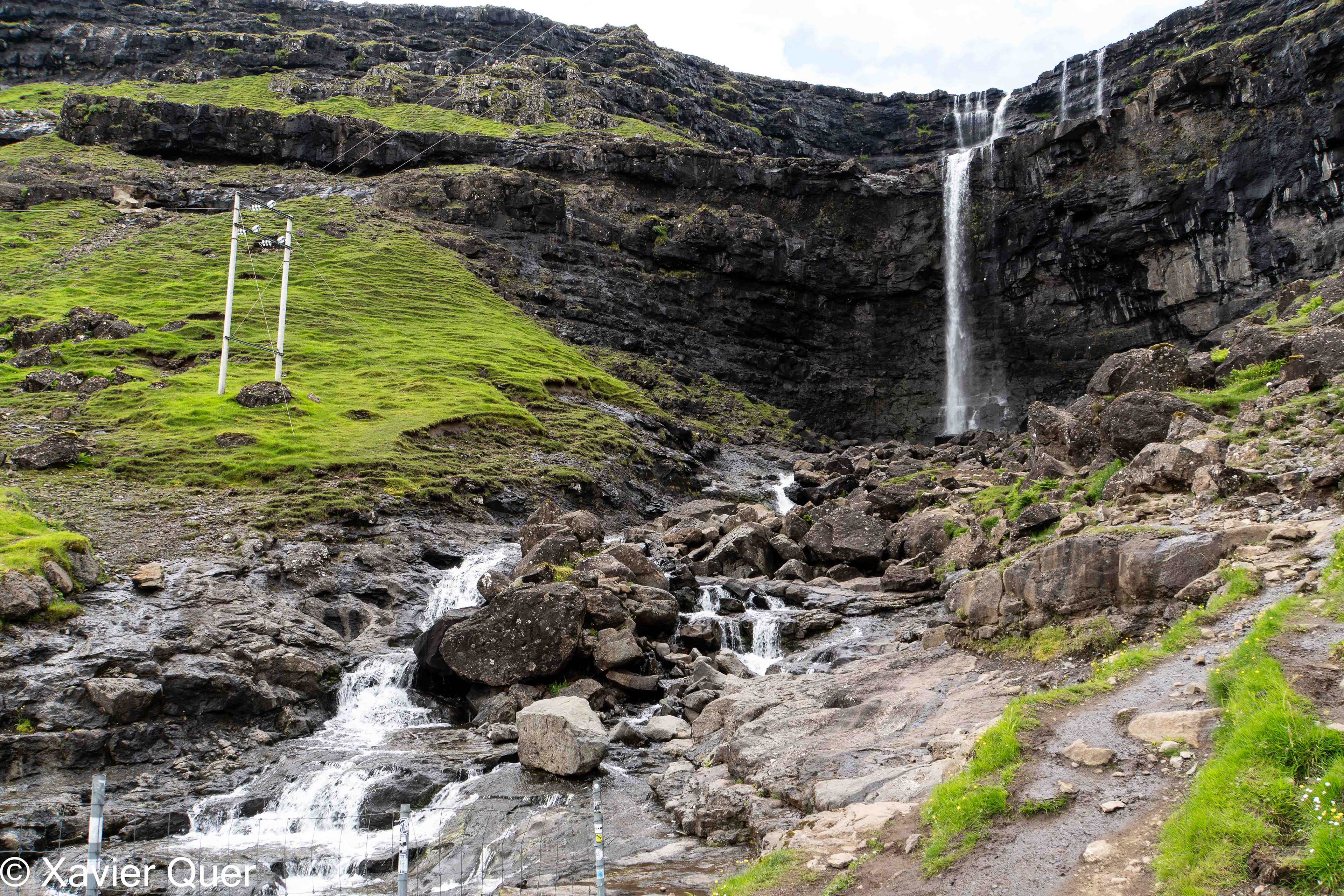 Cascada Fossá, Illes Fèroe.