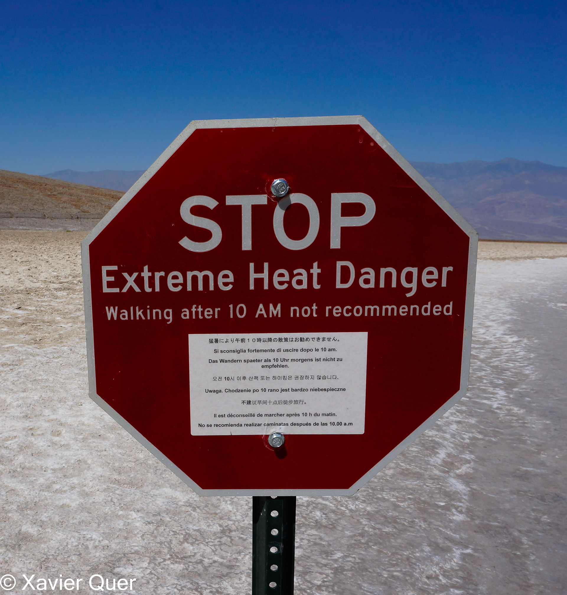 Badwater, Death Valley. Califòrnia
