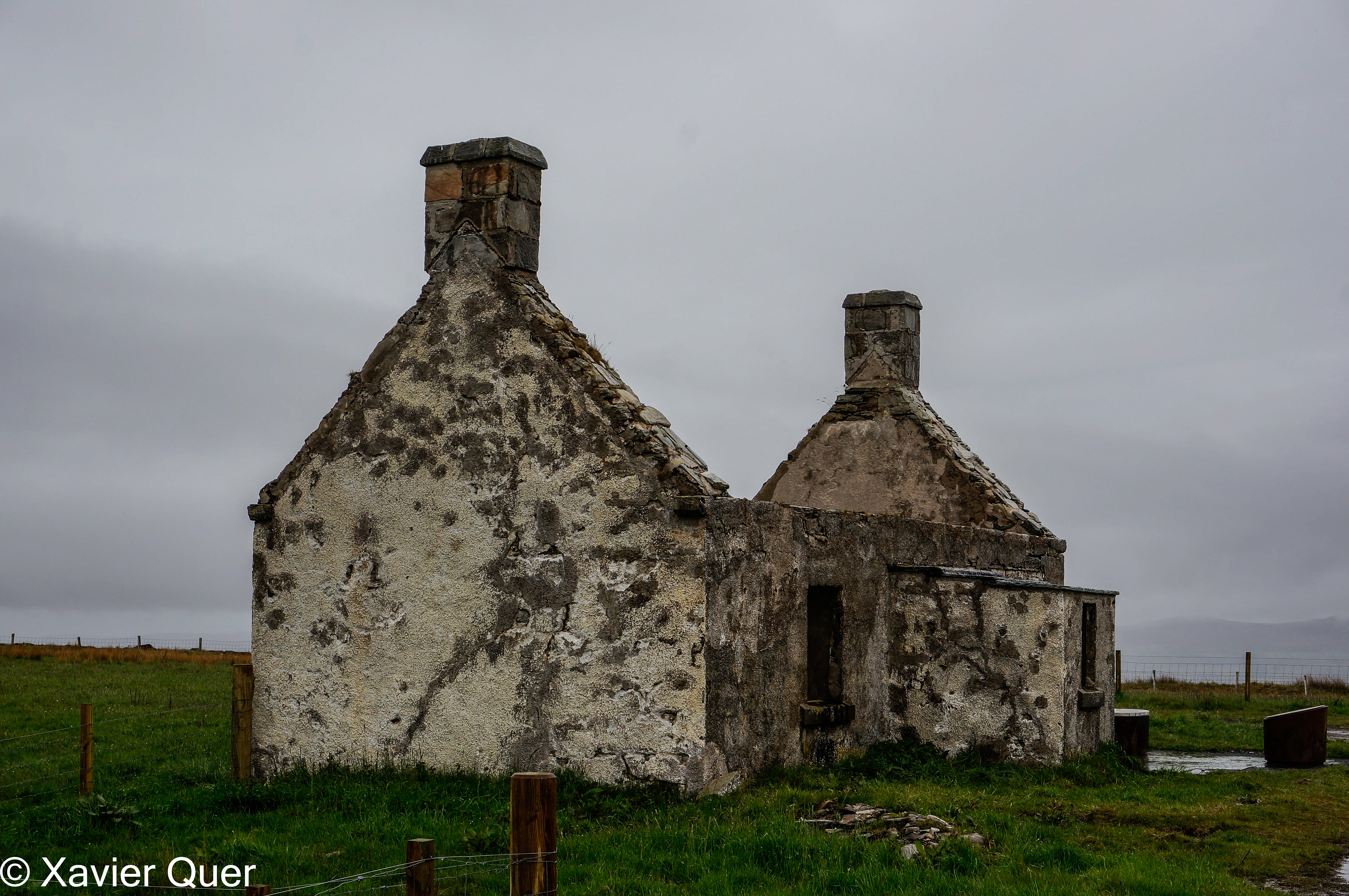 Casa en ruïnes prop de Durness, Escòcia