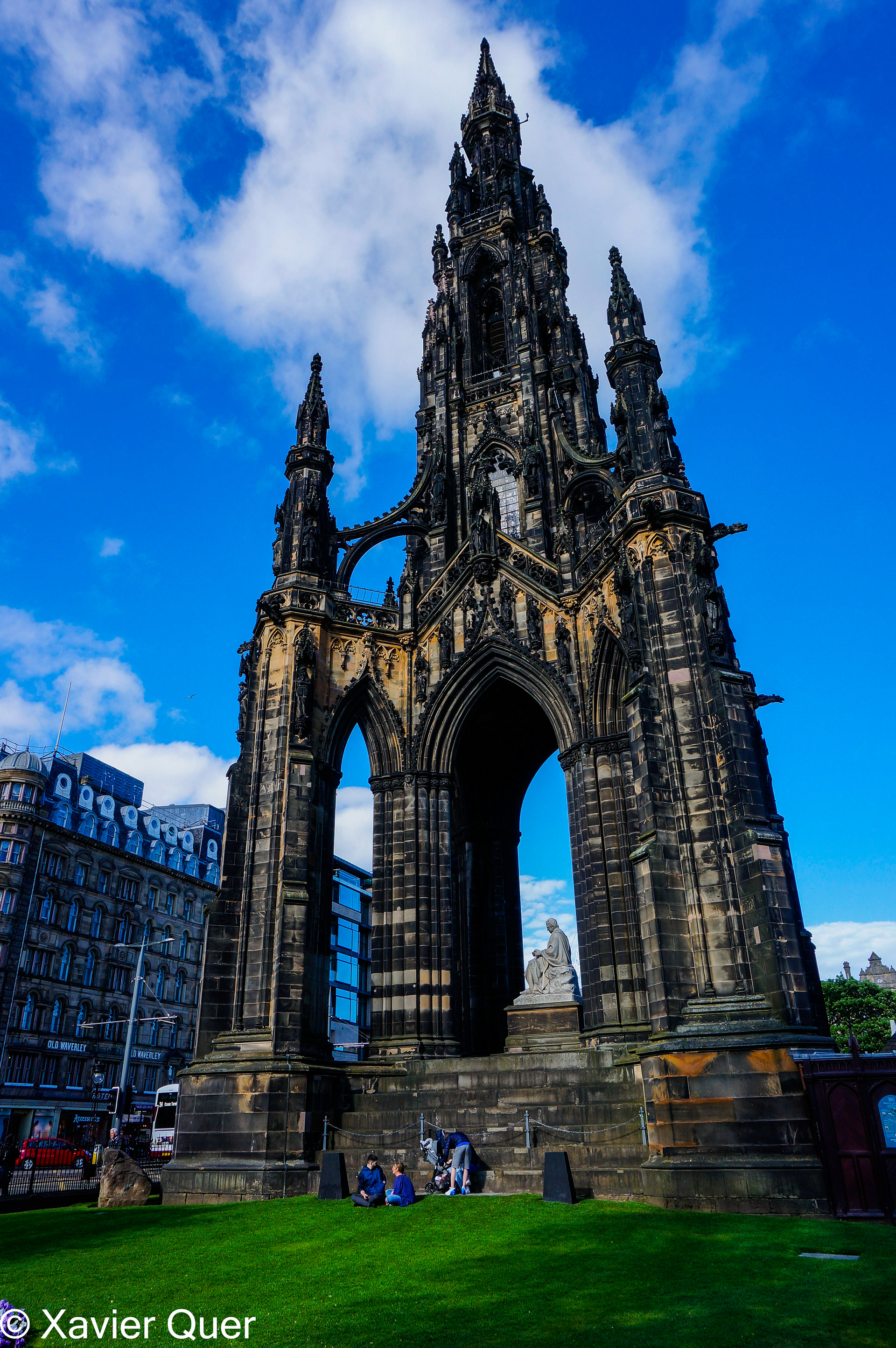 Monument a Walter Scott, Edimburg. Escòcia