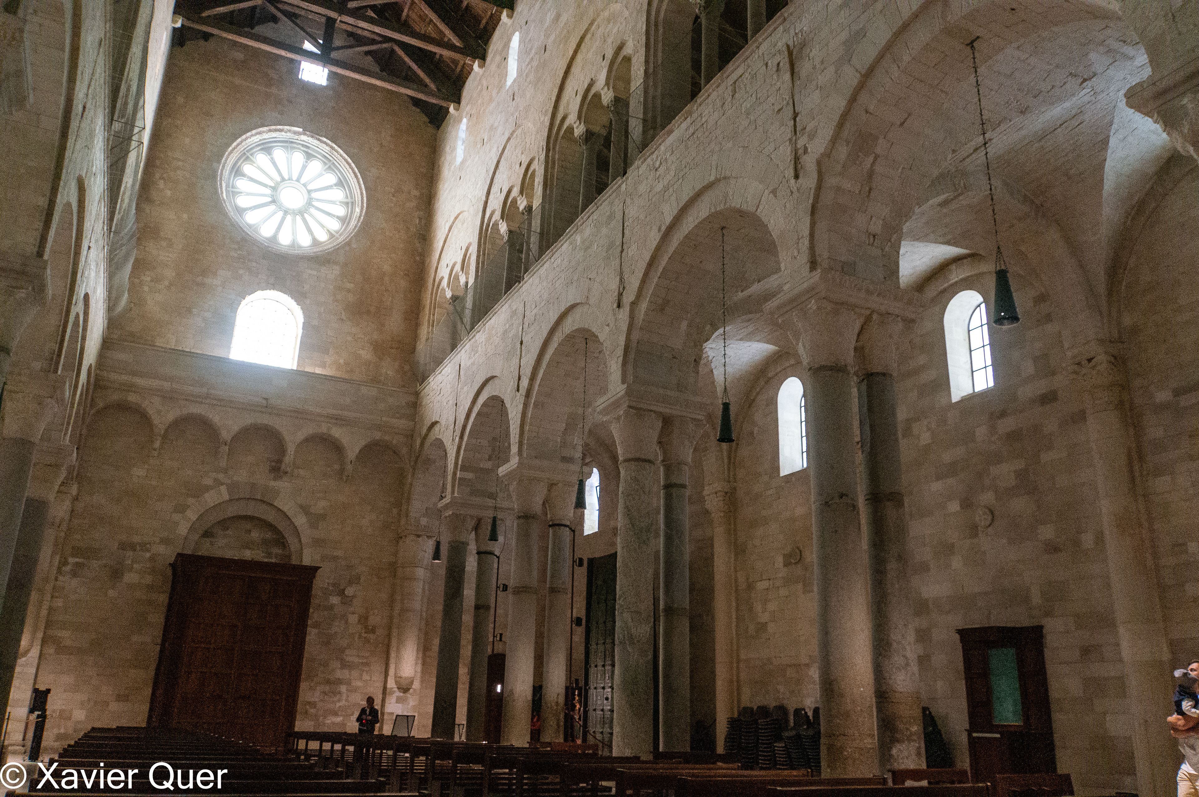 Interior de la catedral de Trani
