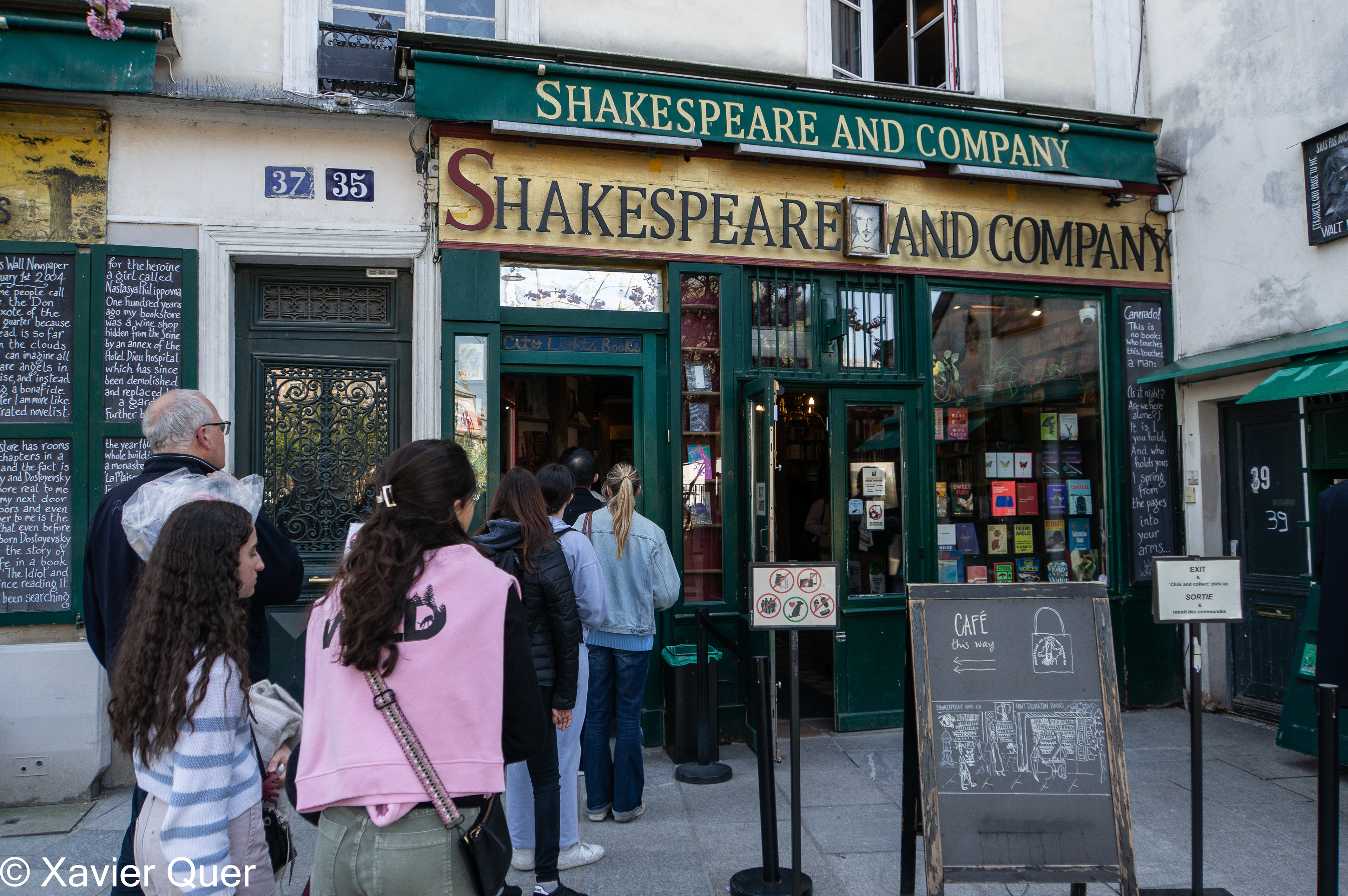 La llibreria anglesa Shakespeare & Company, París
