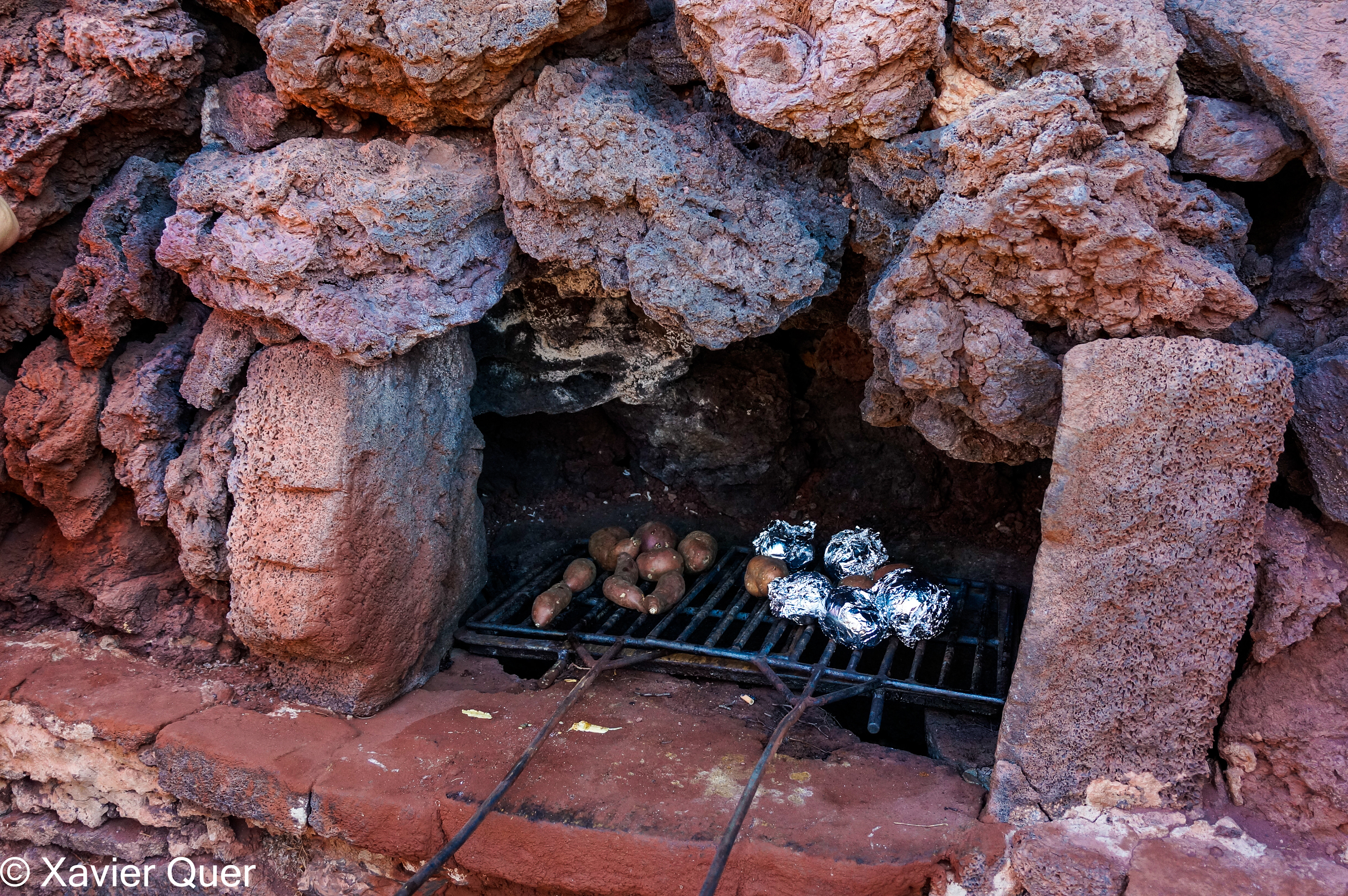 Cocció d'aliments per escalfor natural, Timanfaya