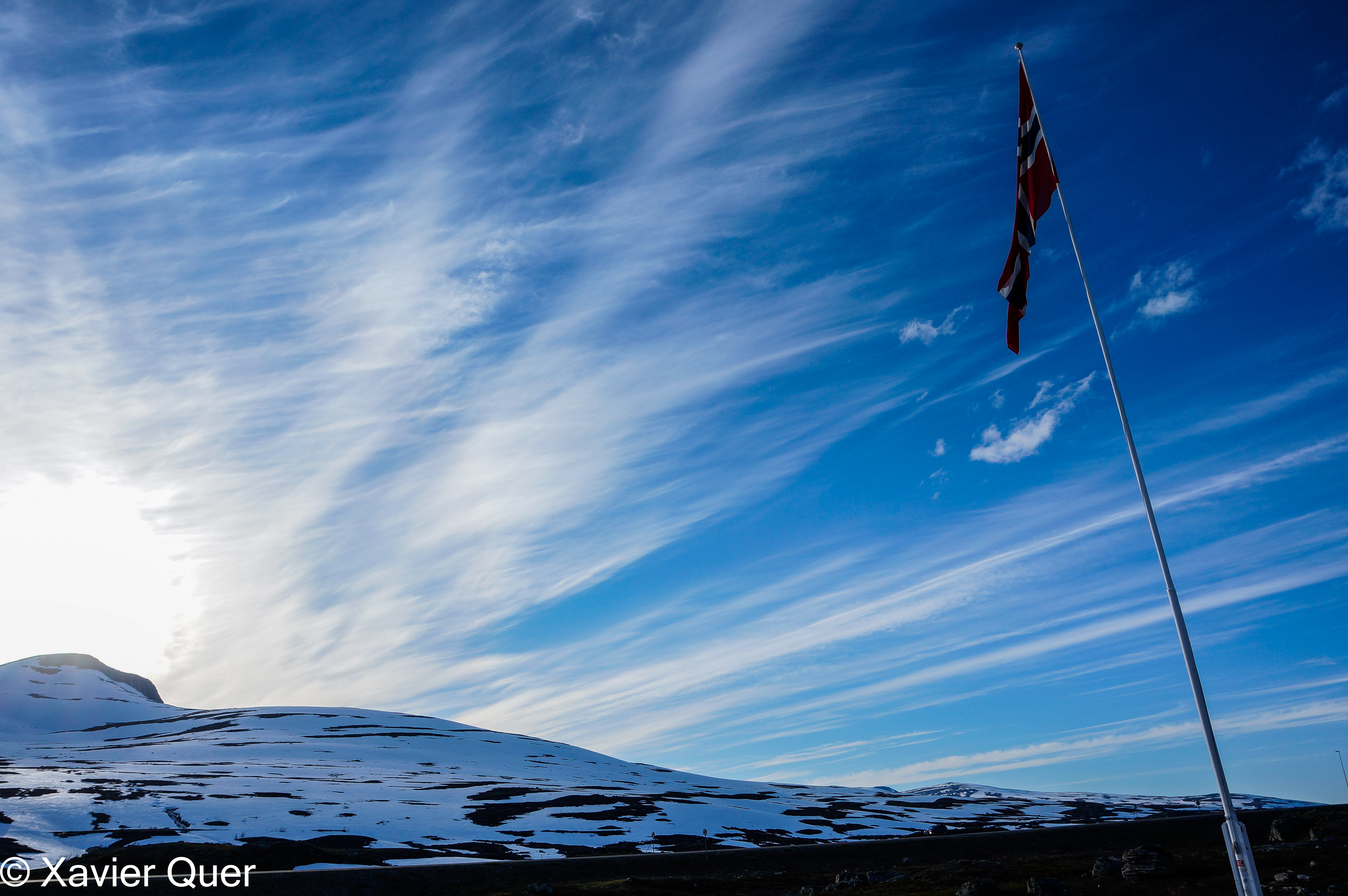 Capvespre al Centre del Cercle Àrtic, Noruega