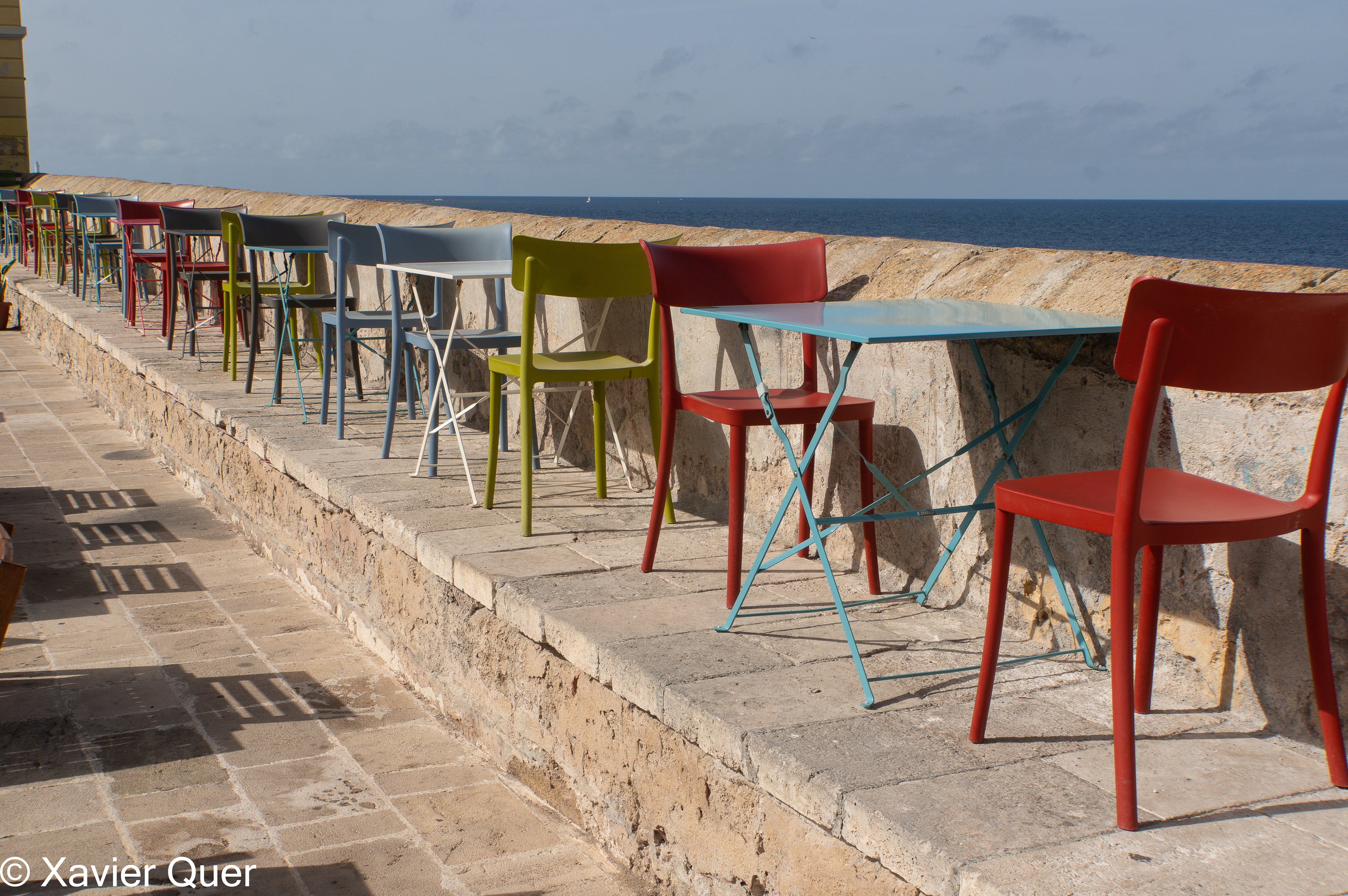 Detall de la muralla que envolta Gallipoli