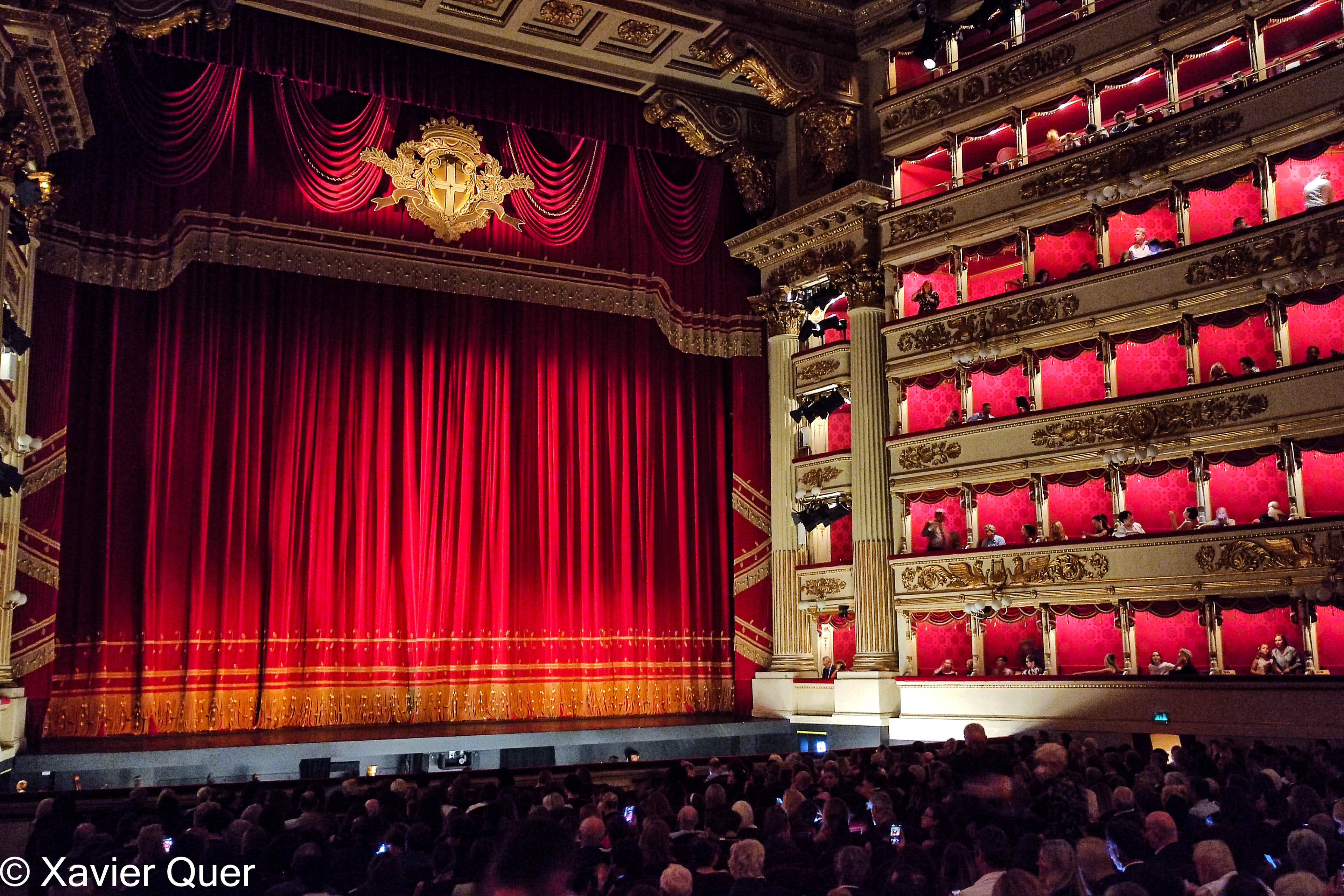 Interior del Teatro alla Scala, Milà