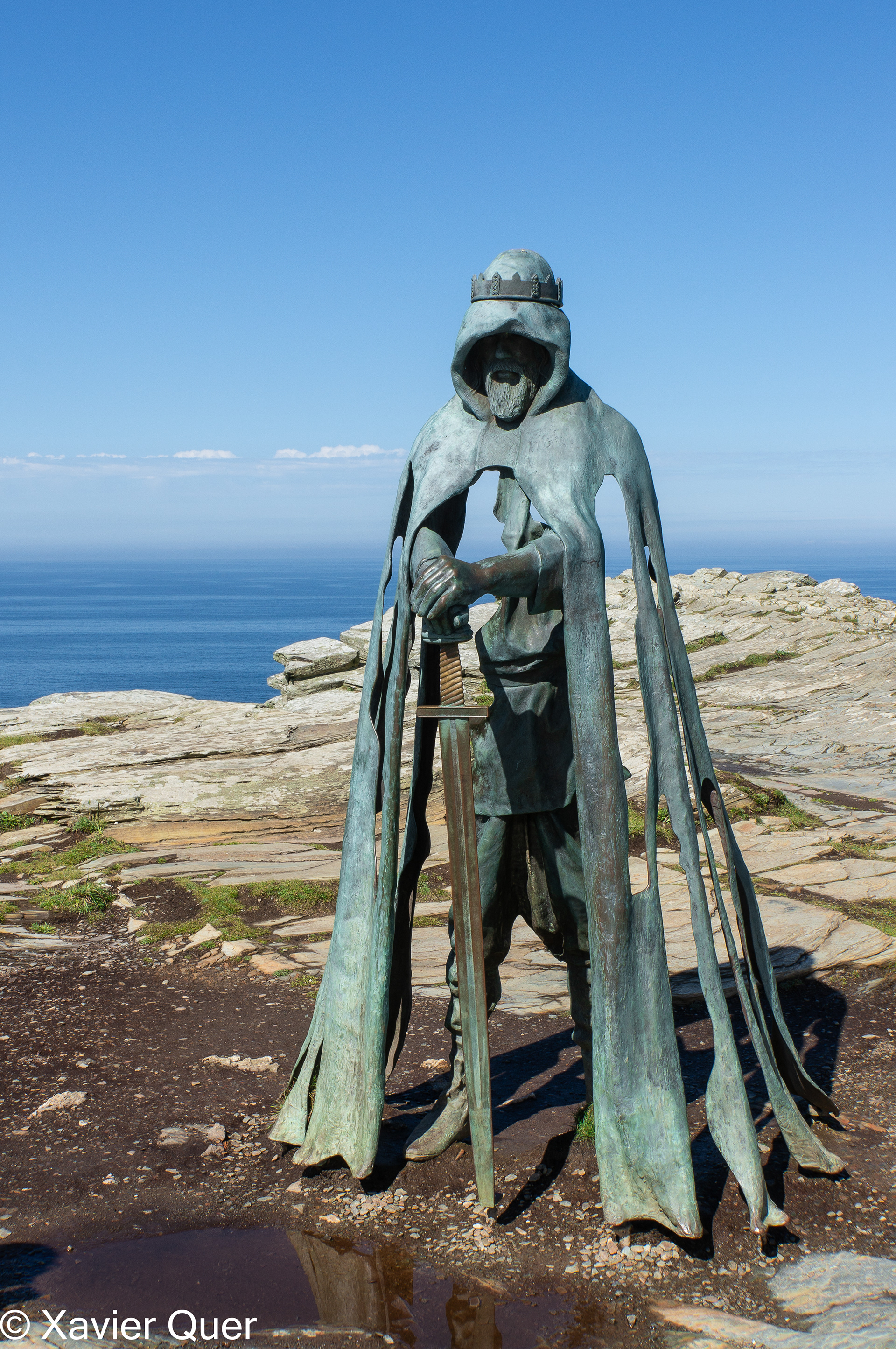 Escultura de Gallos, Tintagel